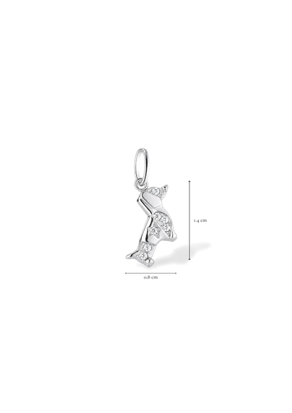 Buddy Charm I Silber