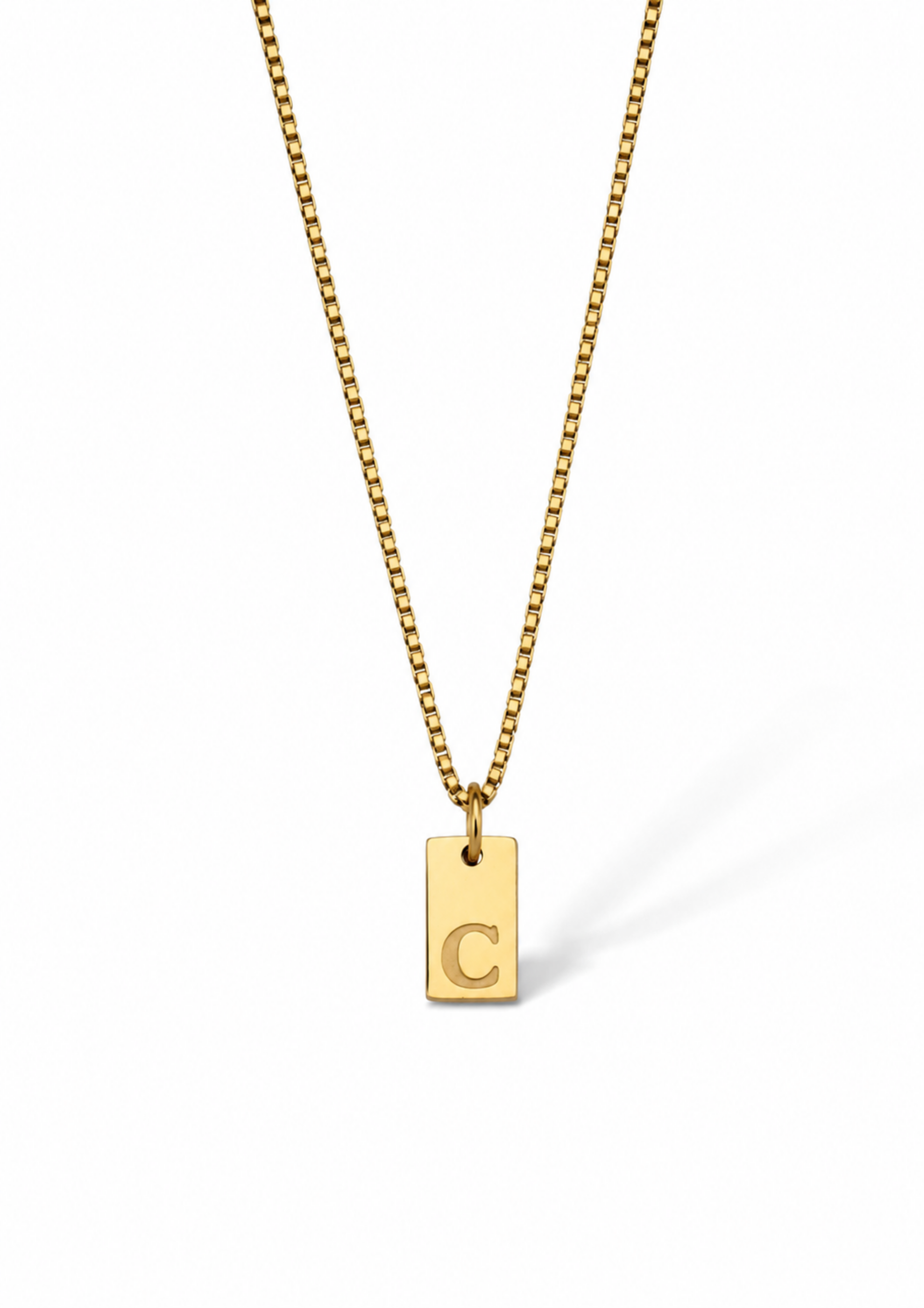 Alpha Halskette I Gold