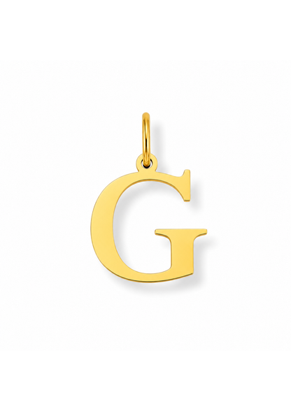 Essential Letter Charm I Gold