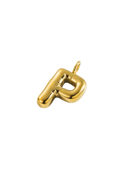 Letter Charm I Gold