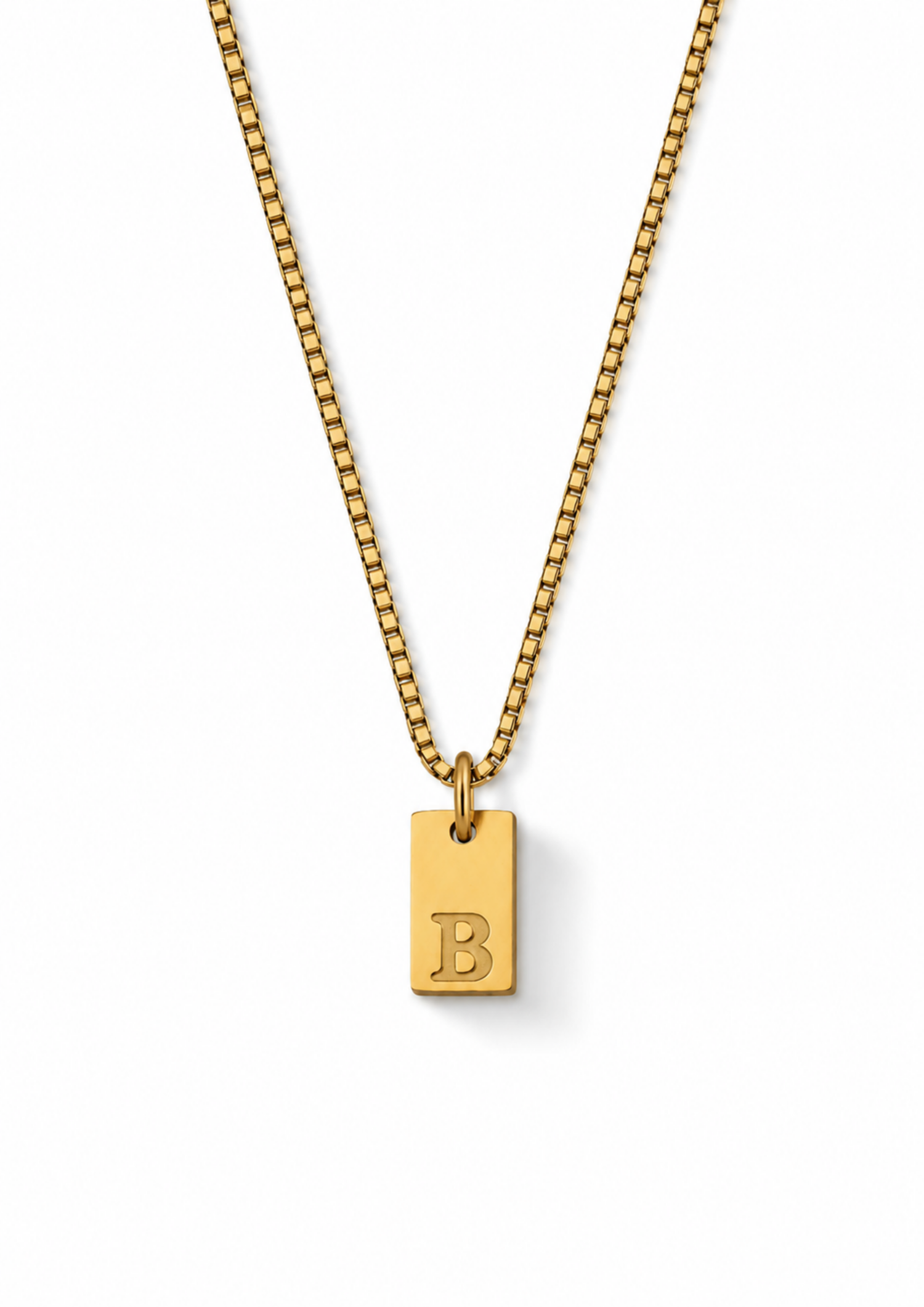 Alpha Halskette I Gold