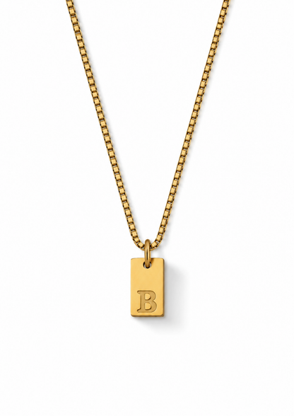 Alpha Halskette I Gold