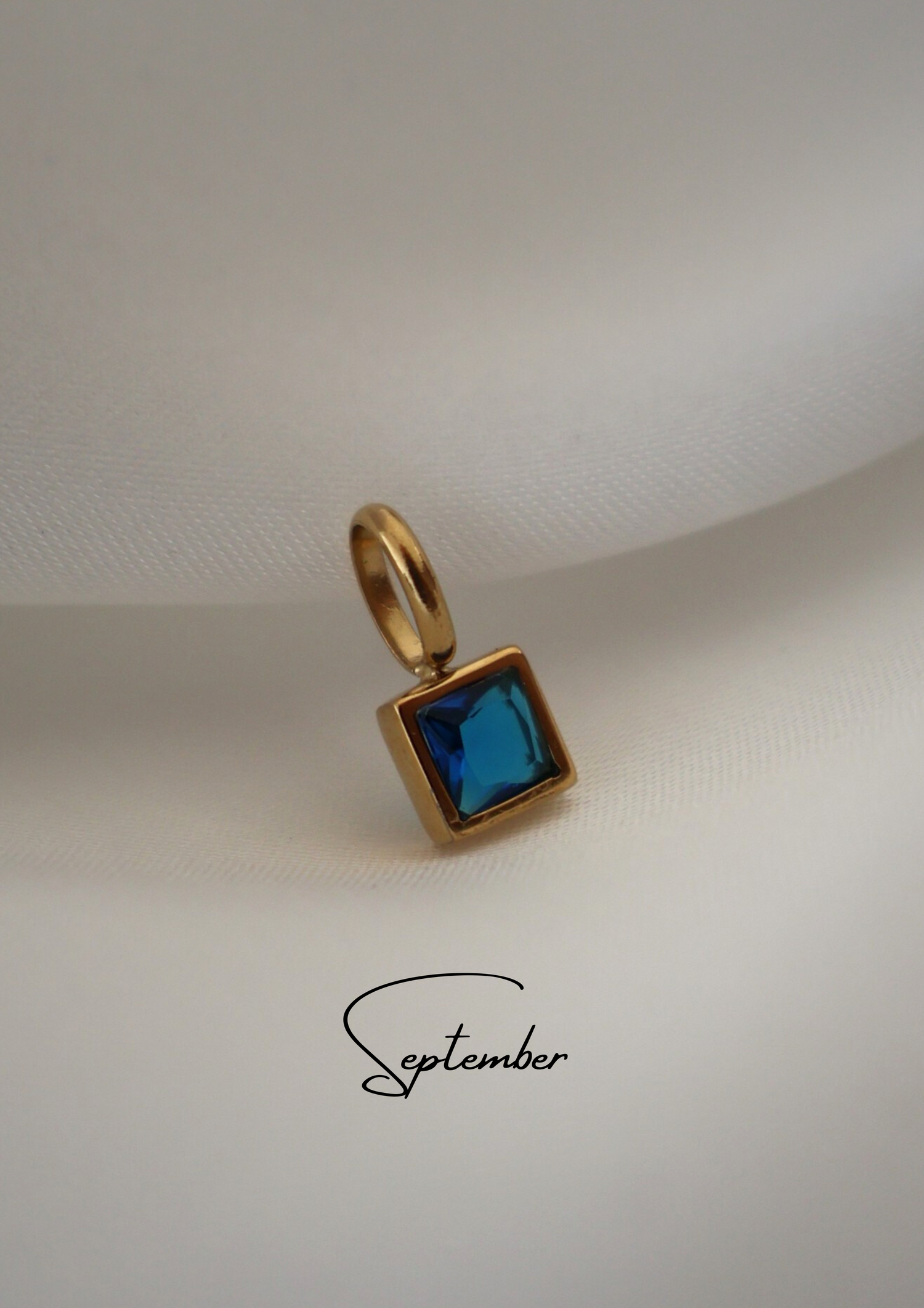 Birthstone Charm I GOLD