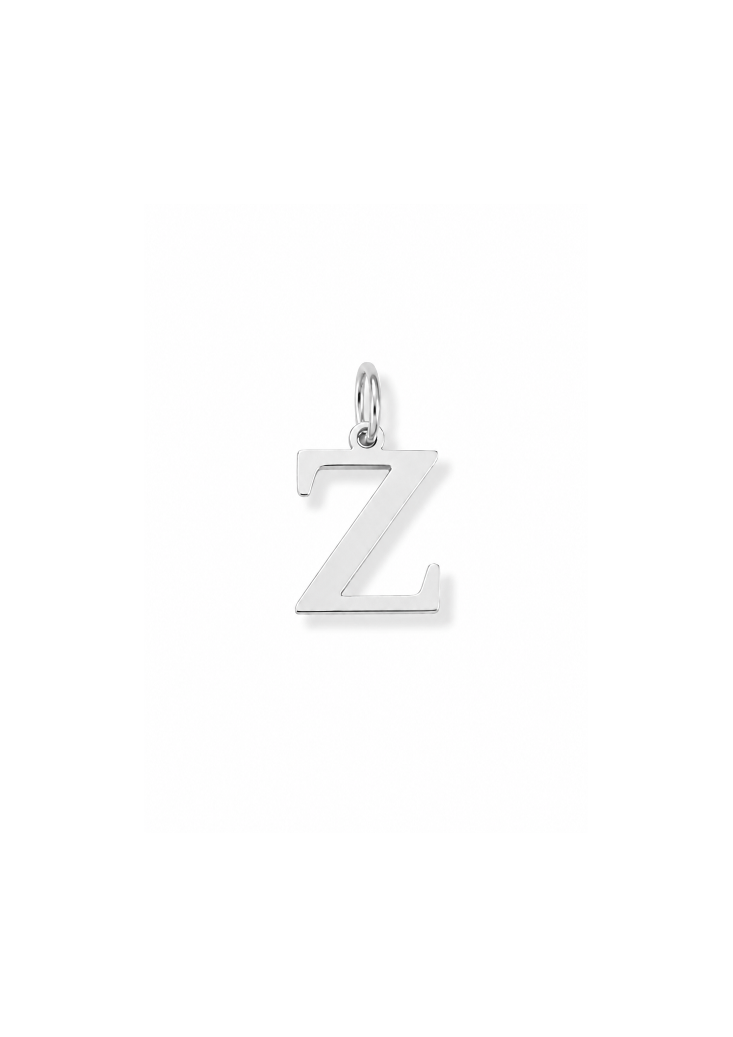Essential Letter Charm I Silber