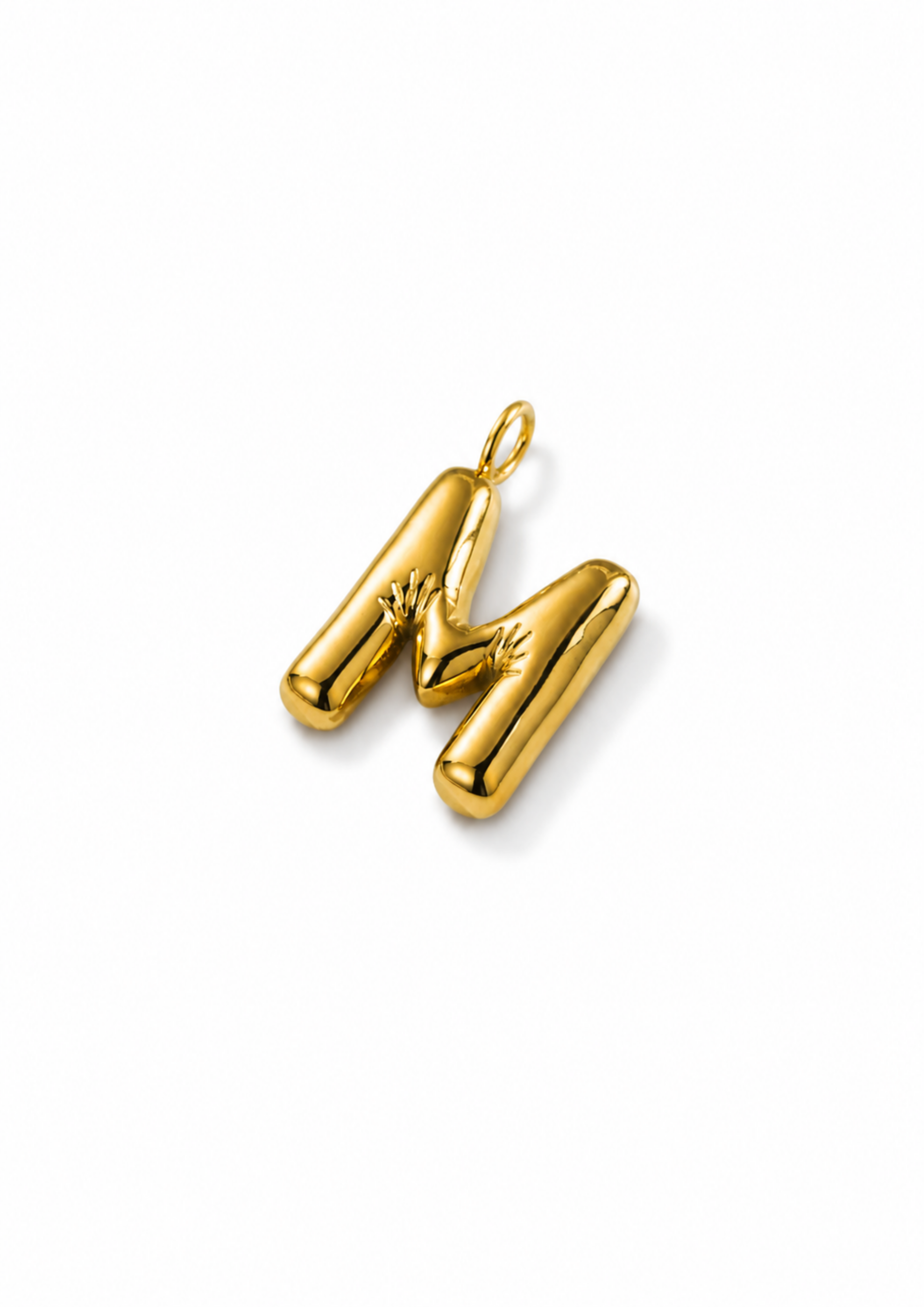 Letter Charm I Gold