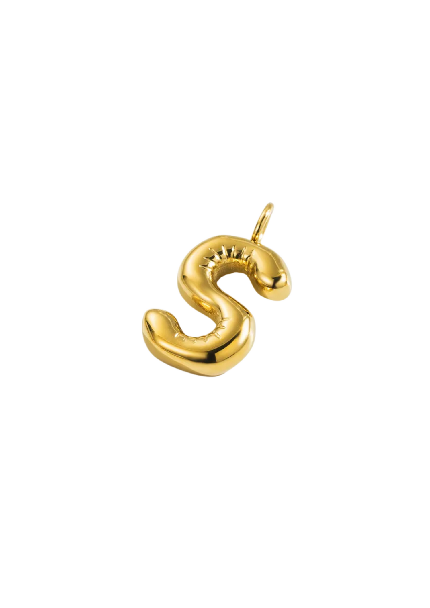 Letter Charm I Gold