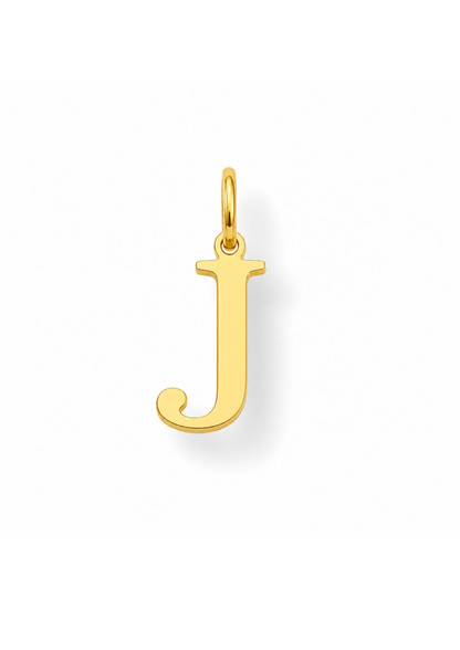 Essential Letter Charm I Gold