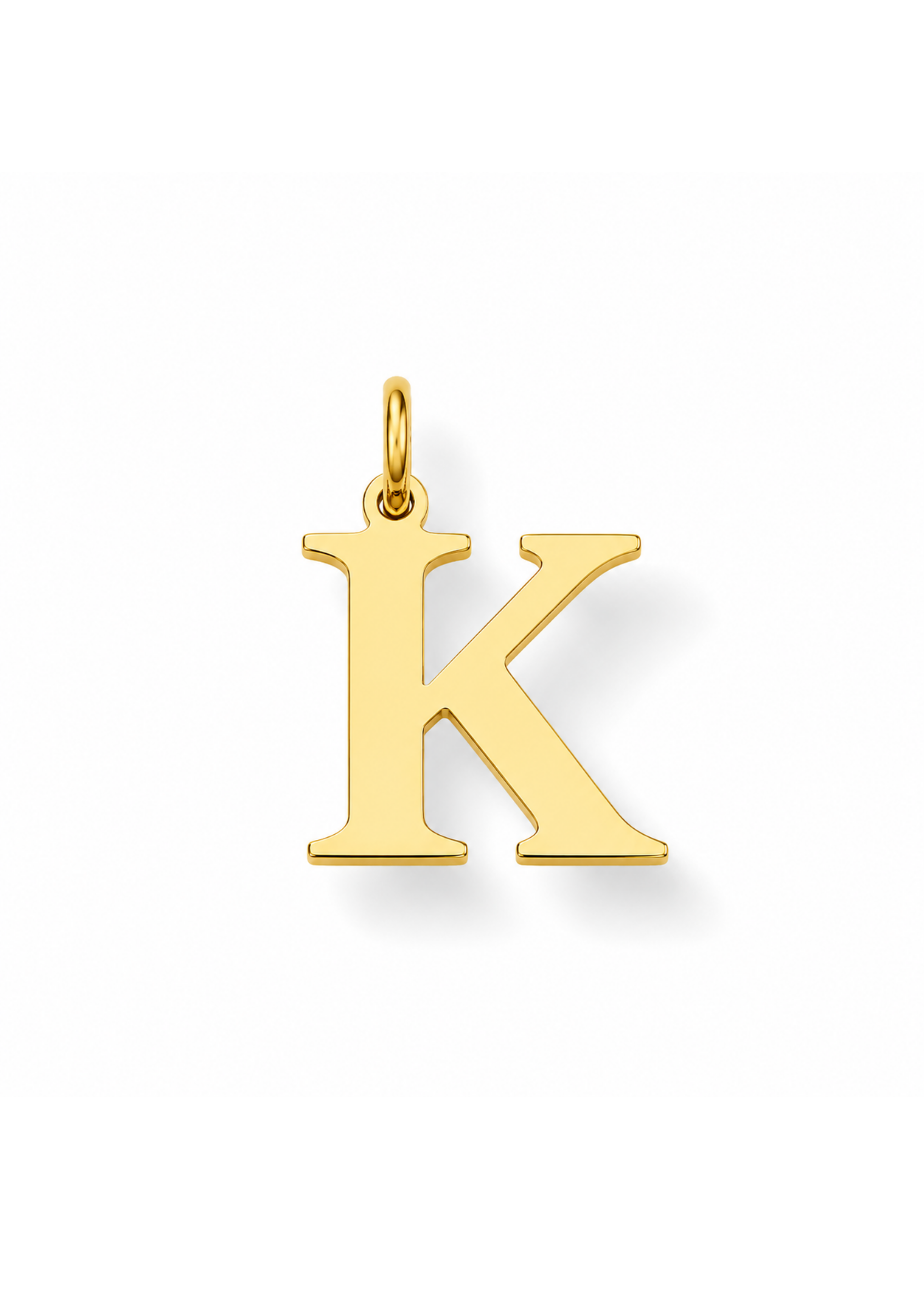 Essential Letter Charm I Gold