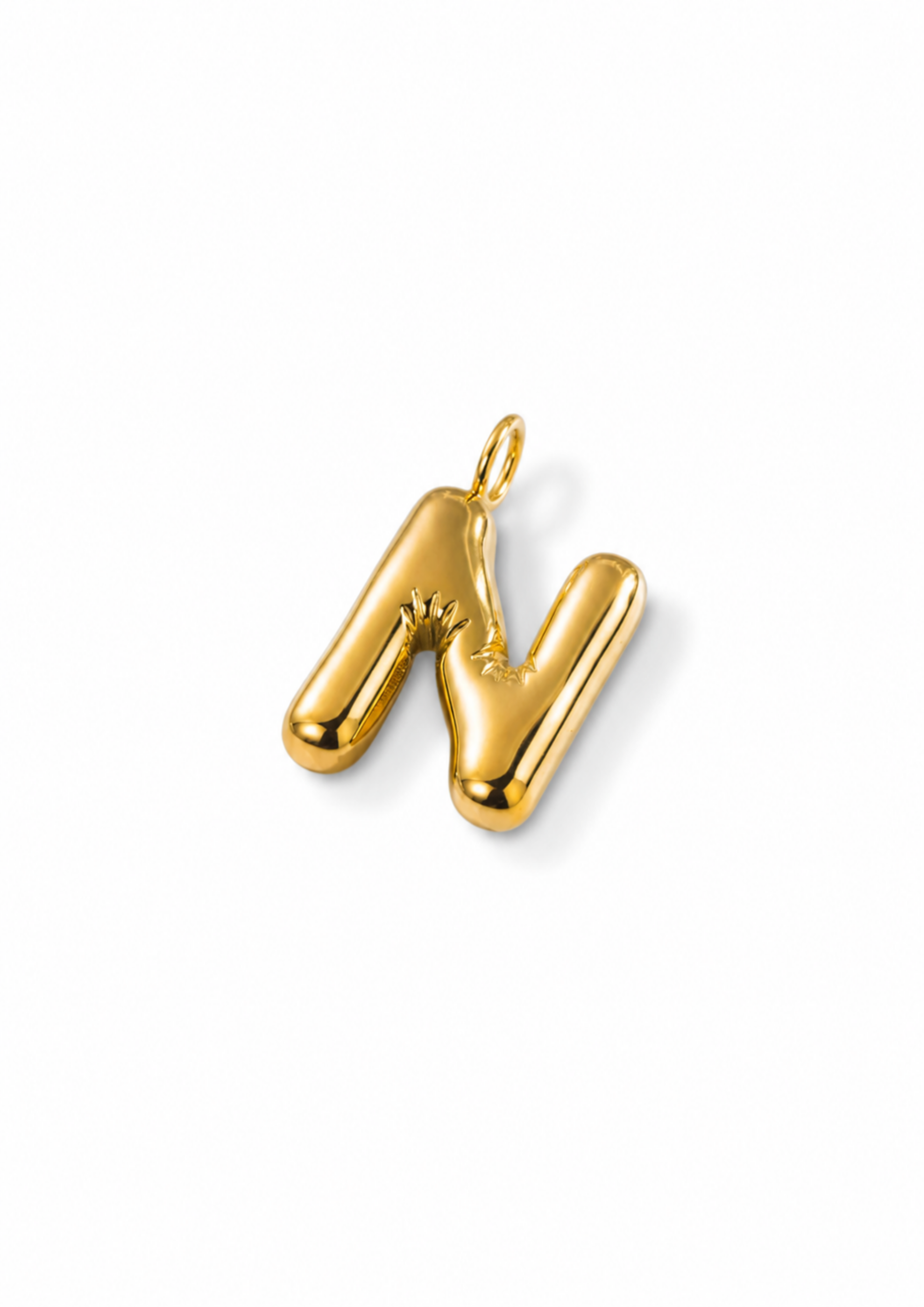 Letter Charm I Gold