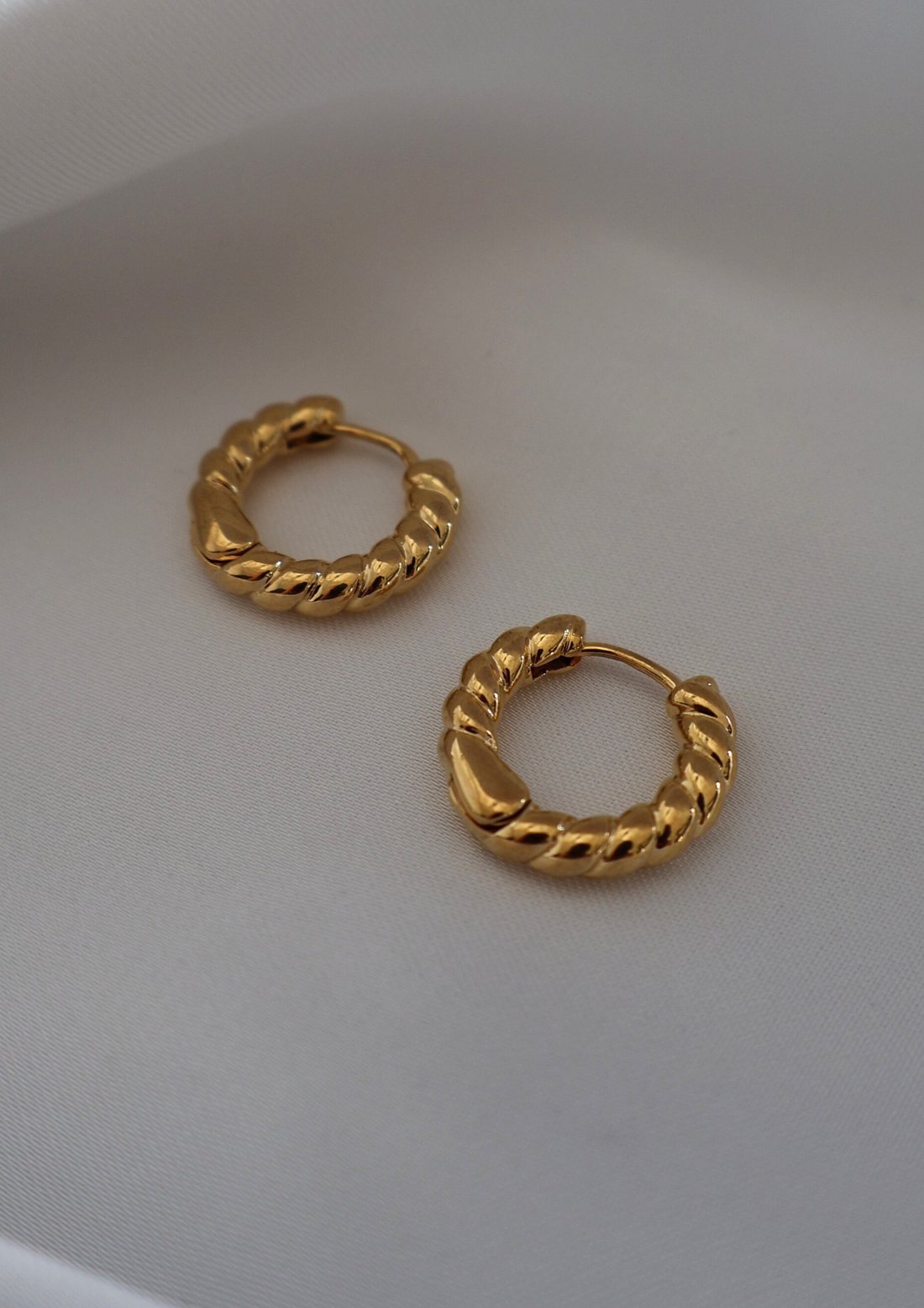 Swirl Ohrringe I GOLD