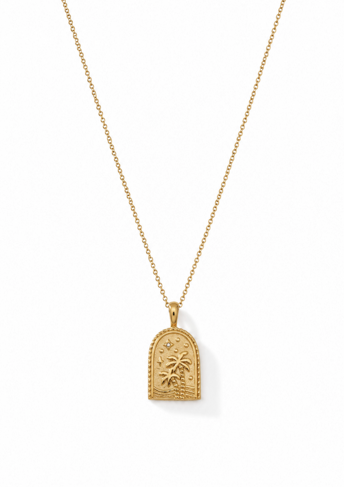 Island Halskette I Gold