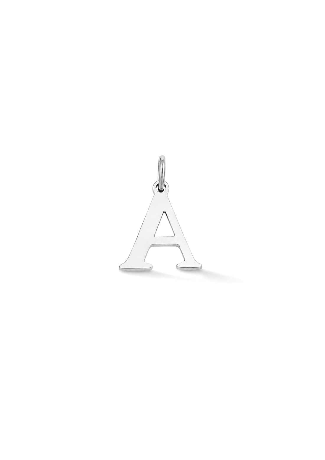 Essential Letter Charm I Silber