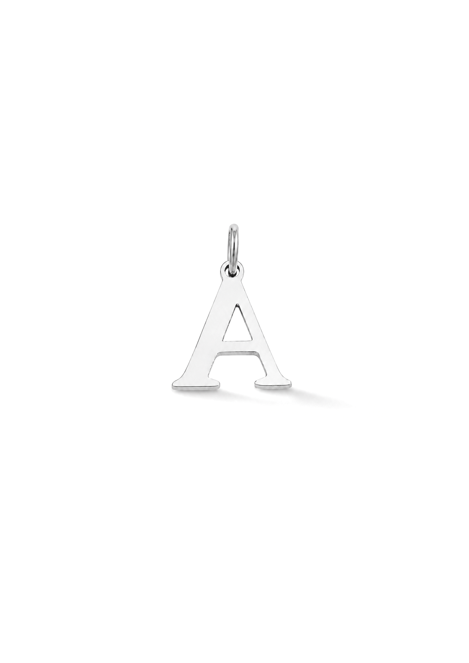 Essential Letter Charm I Silber