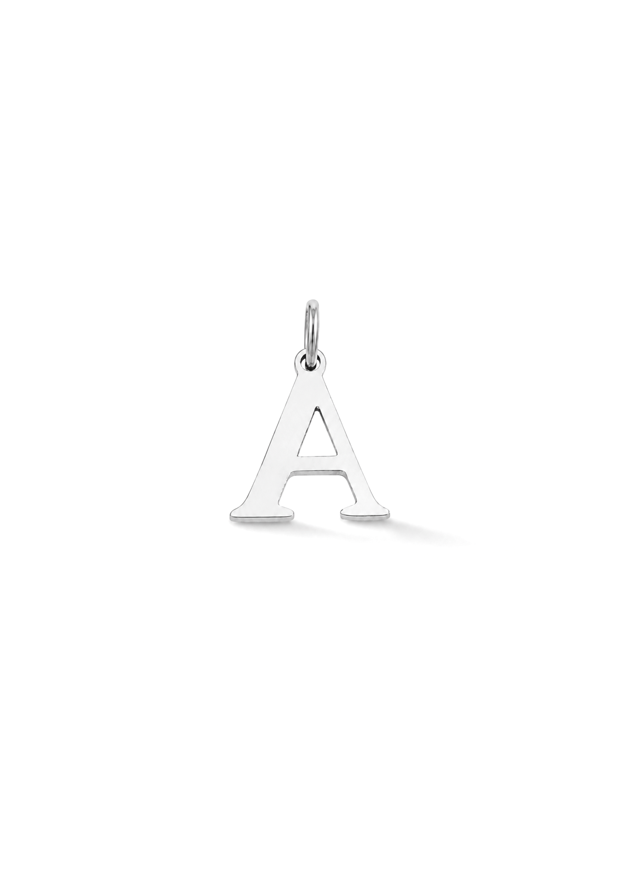 Essential Letter Charm I Silber