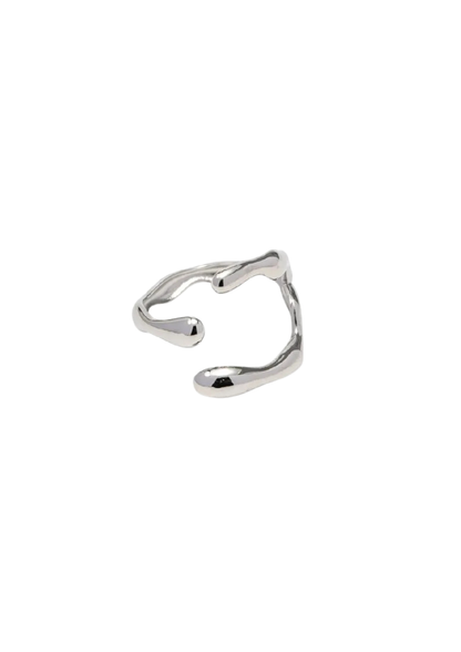 Lava Ring I Silber