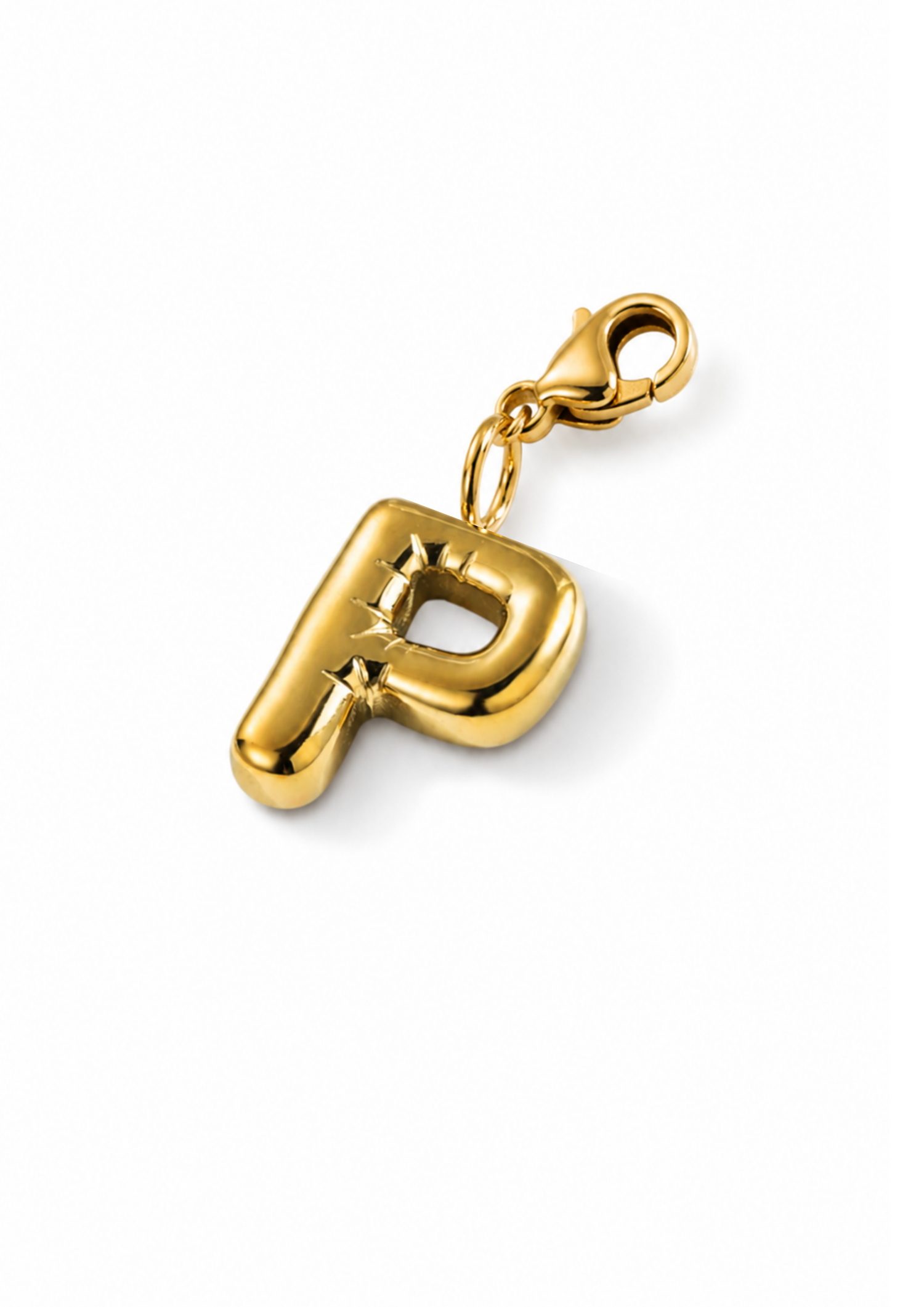 Letter Charm I Gold