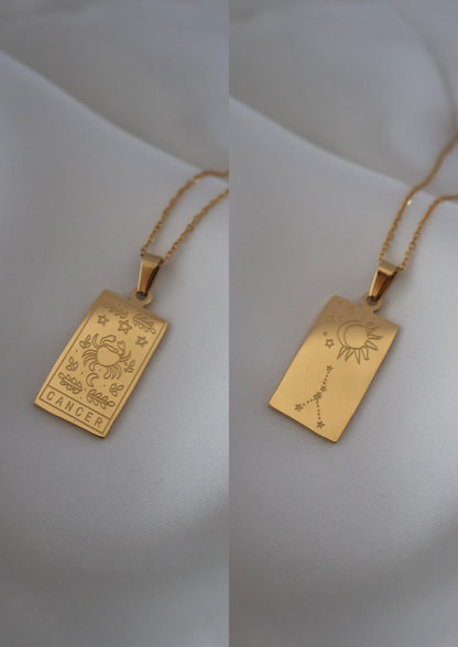 Zodia Halskette I Gold
