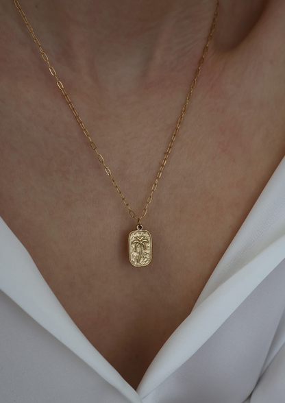 Palmea Halskette I Gold