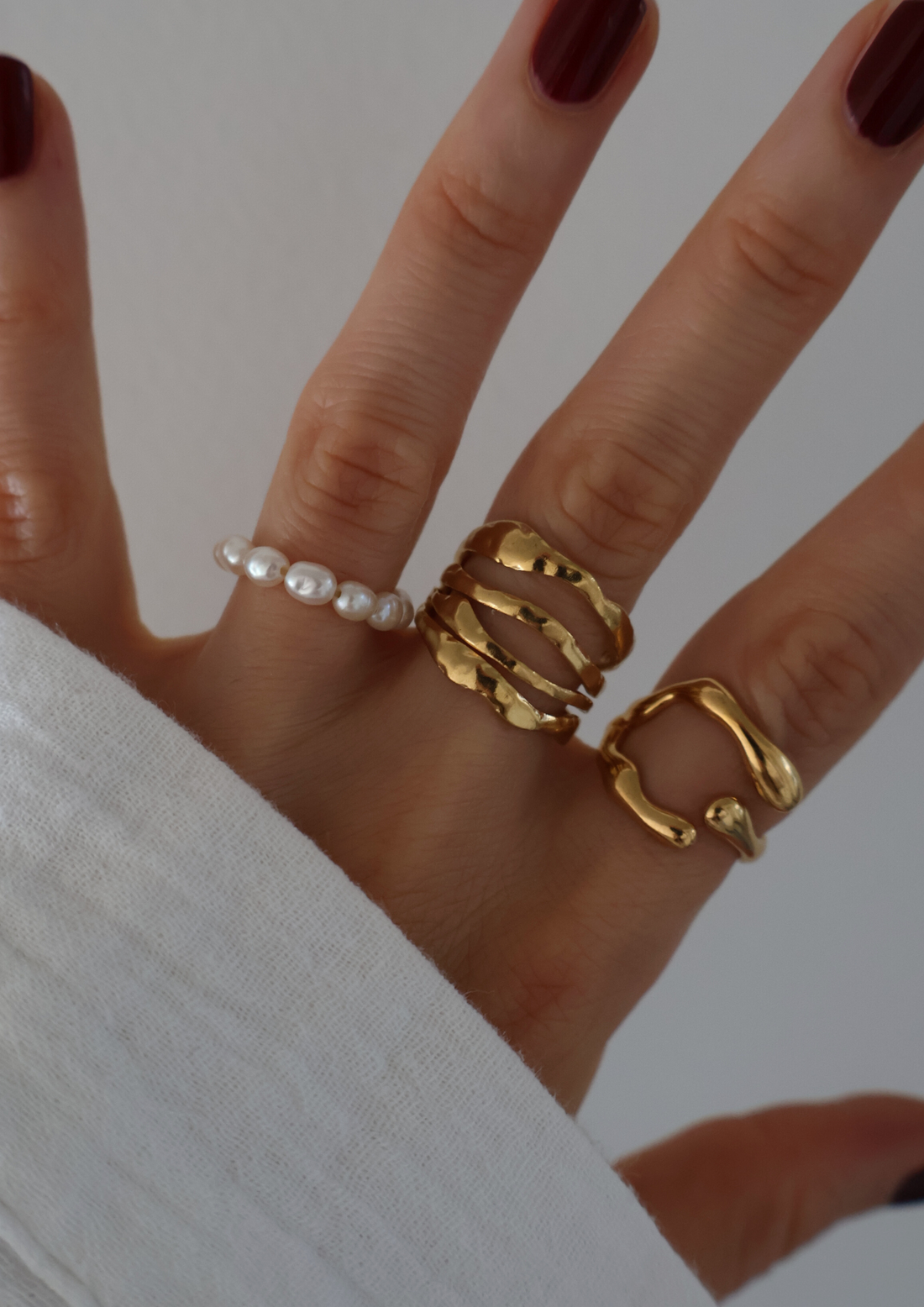 Lava Ring I Gold
