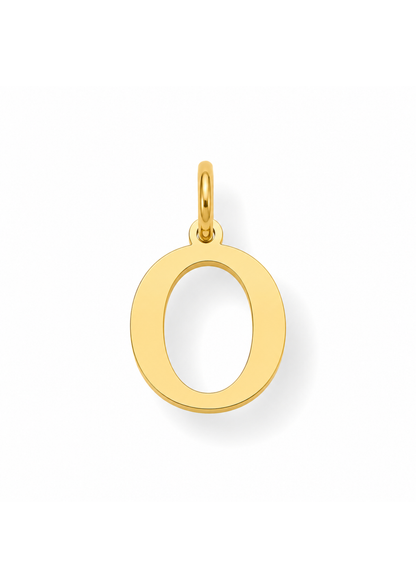 Essential Letter Charm I Gold