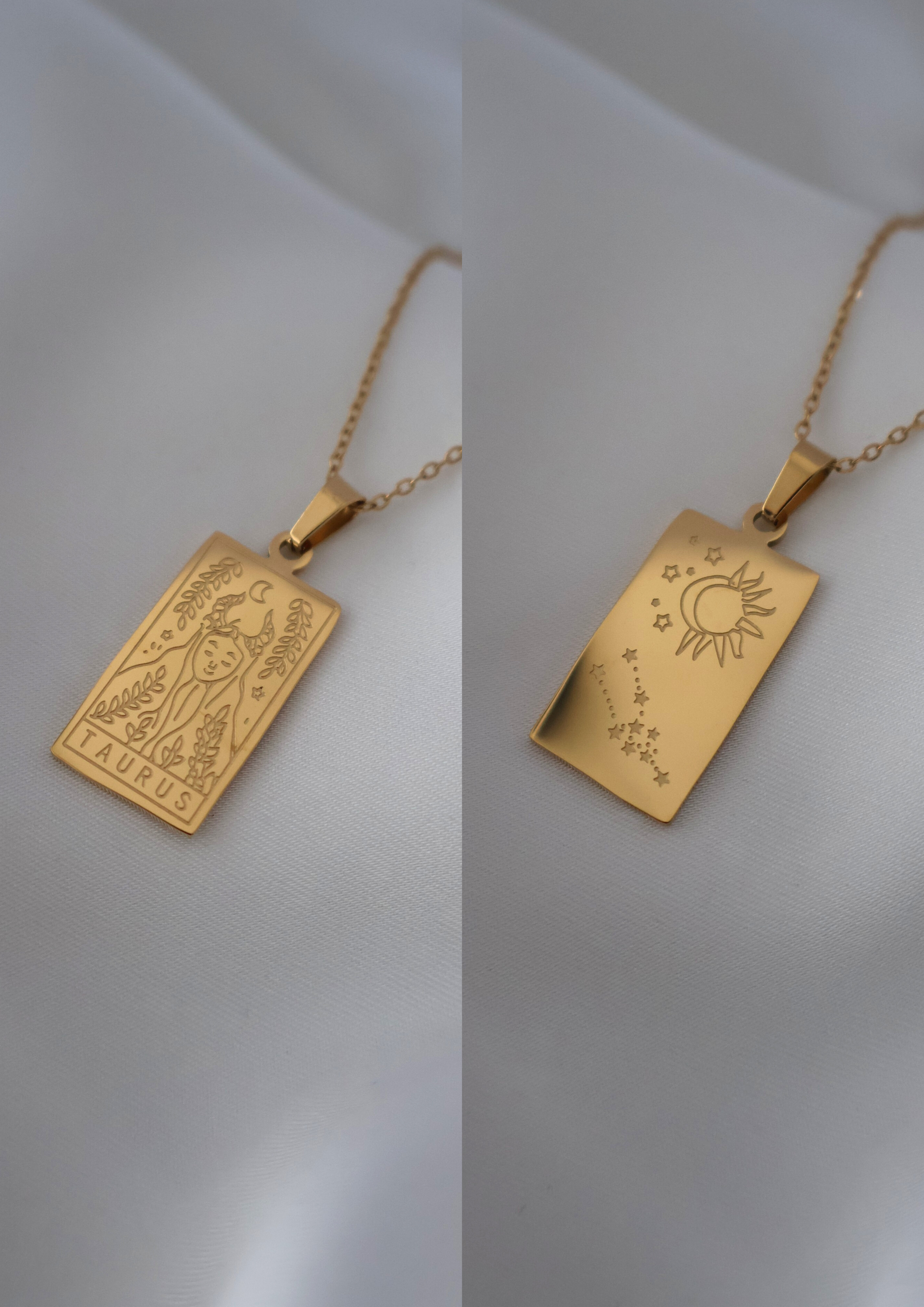 Zodia Halskette I Gold