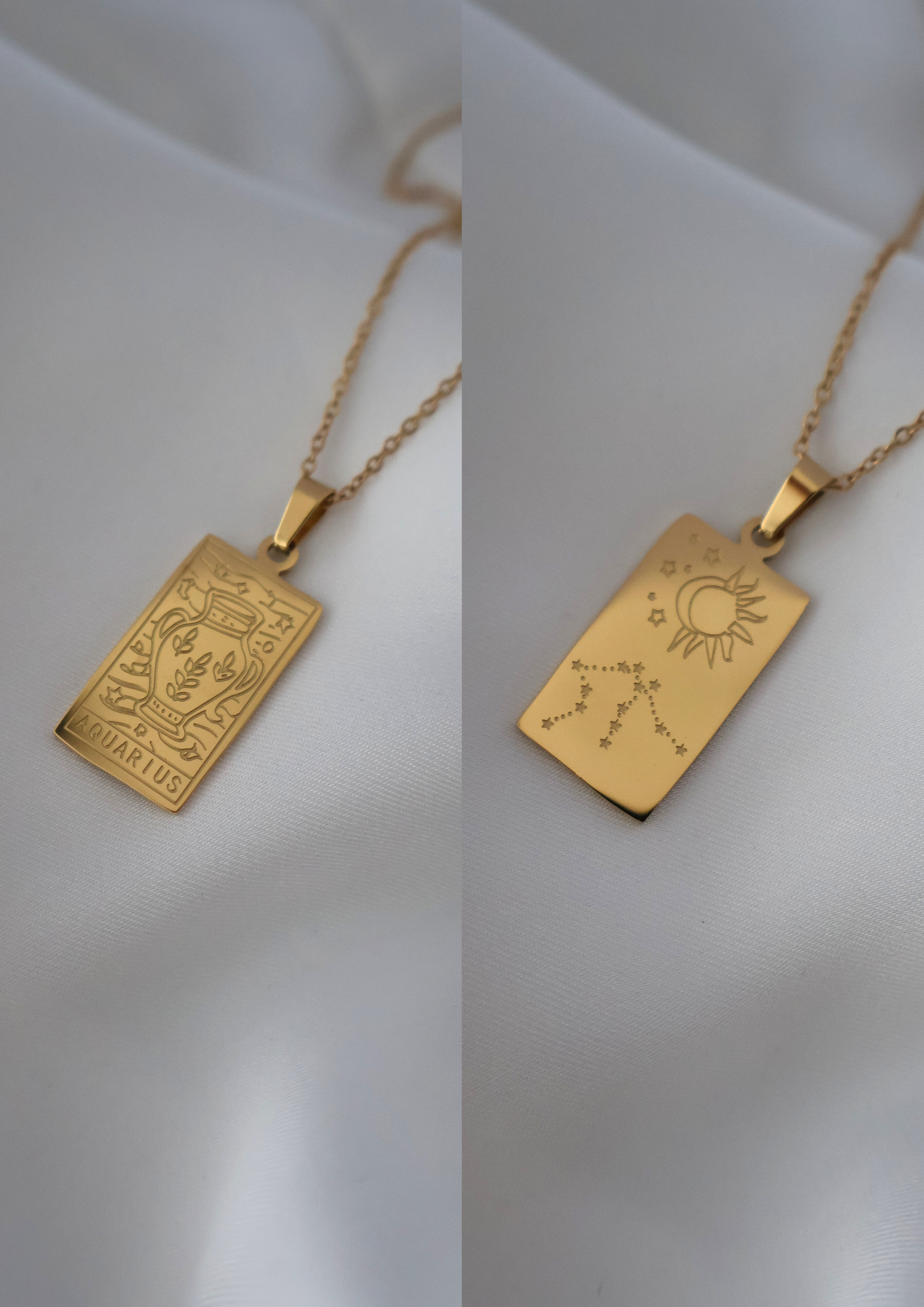 Zodia Halskette I Gold