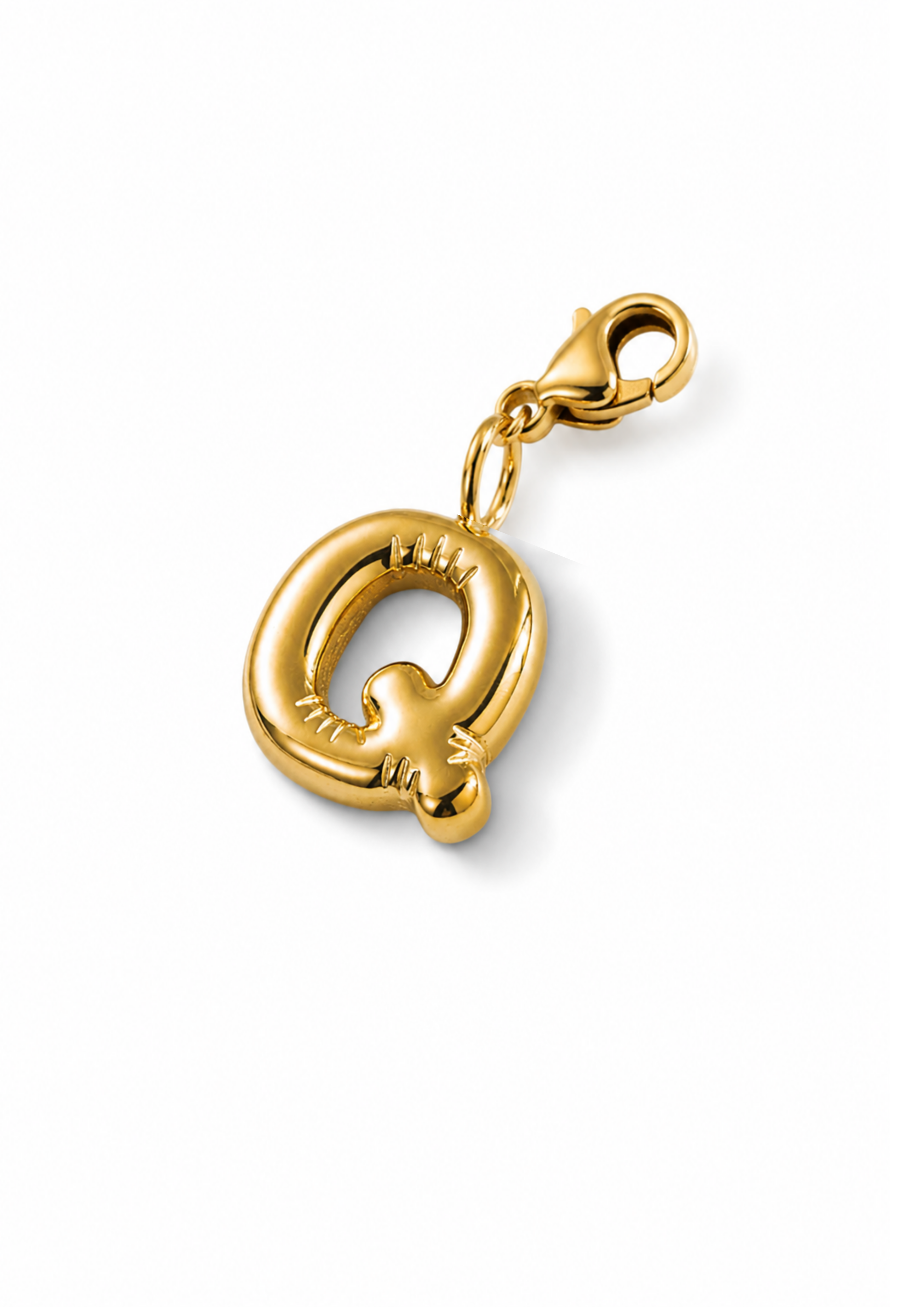 Letter Charm I Gold