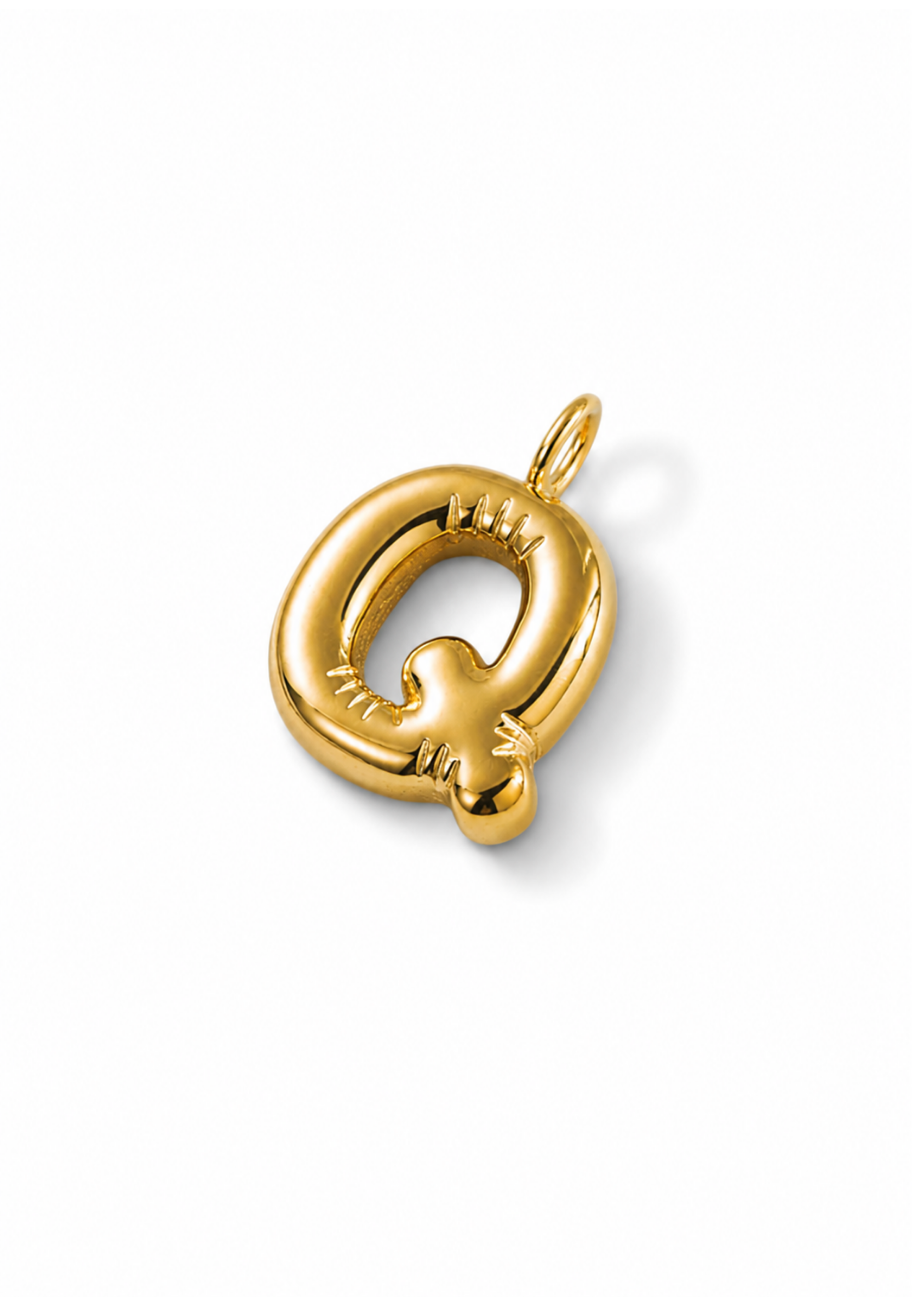Letter Charm I Gold