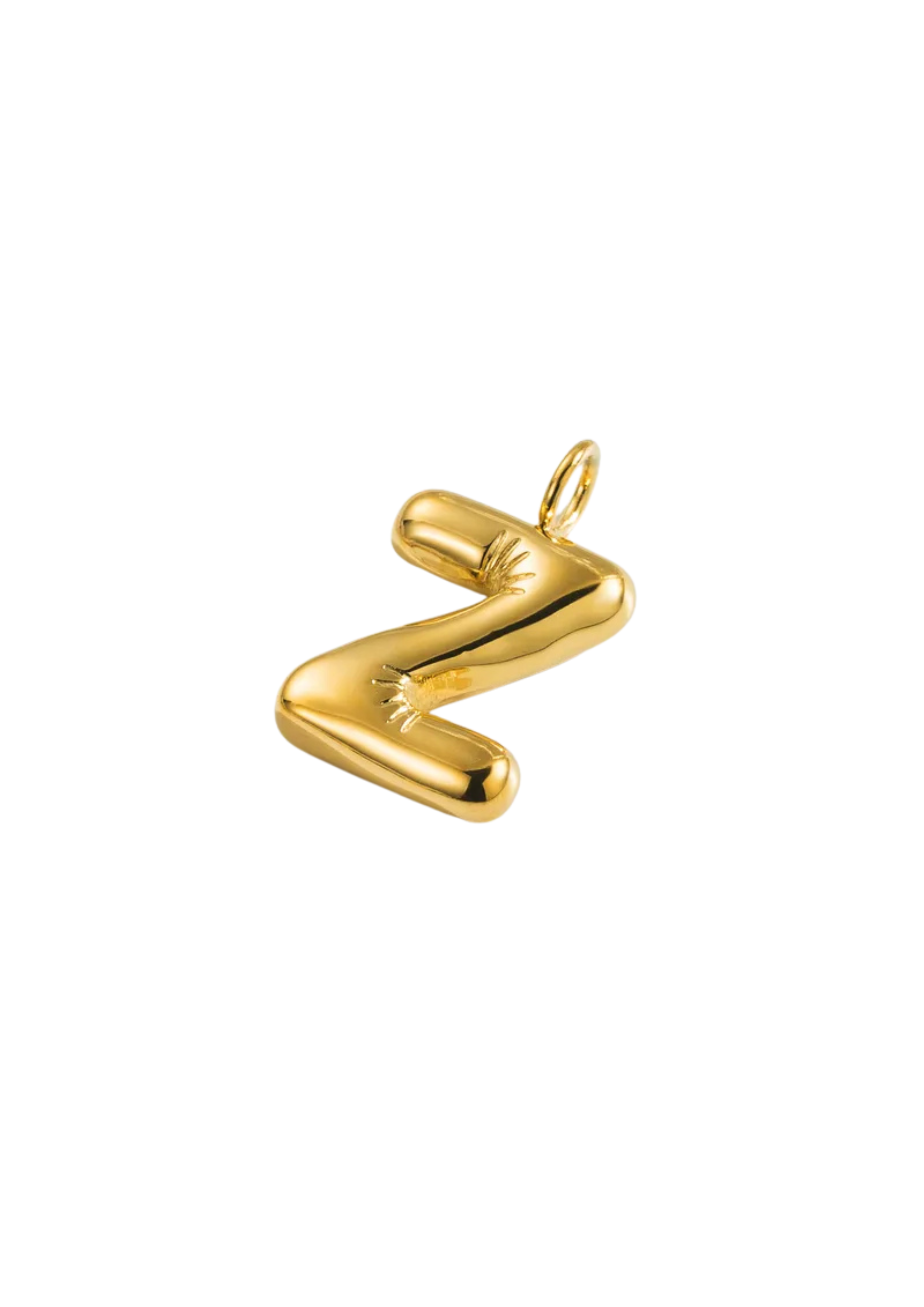 Letter Charm I Gold