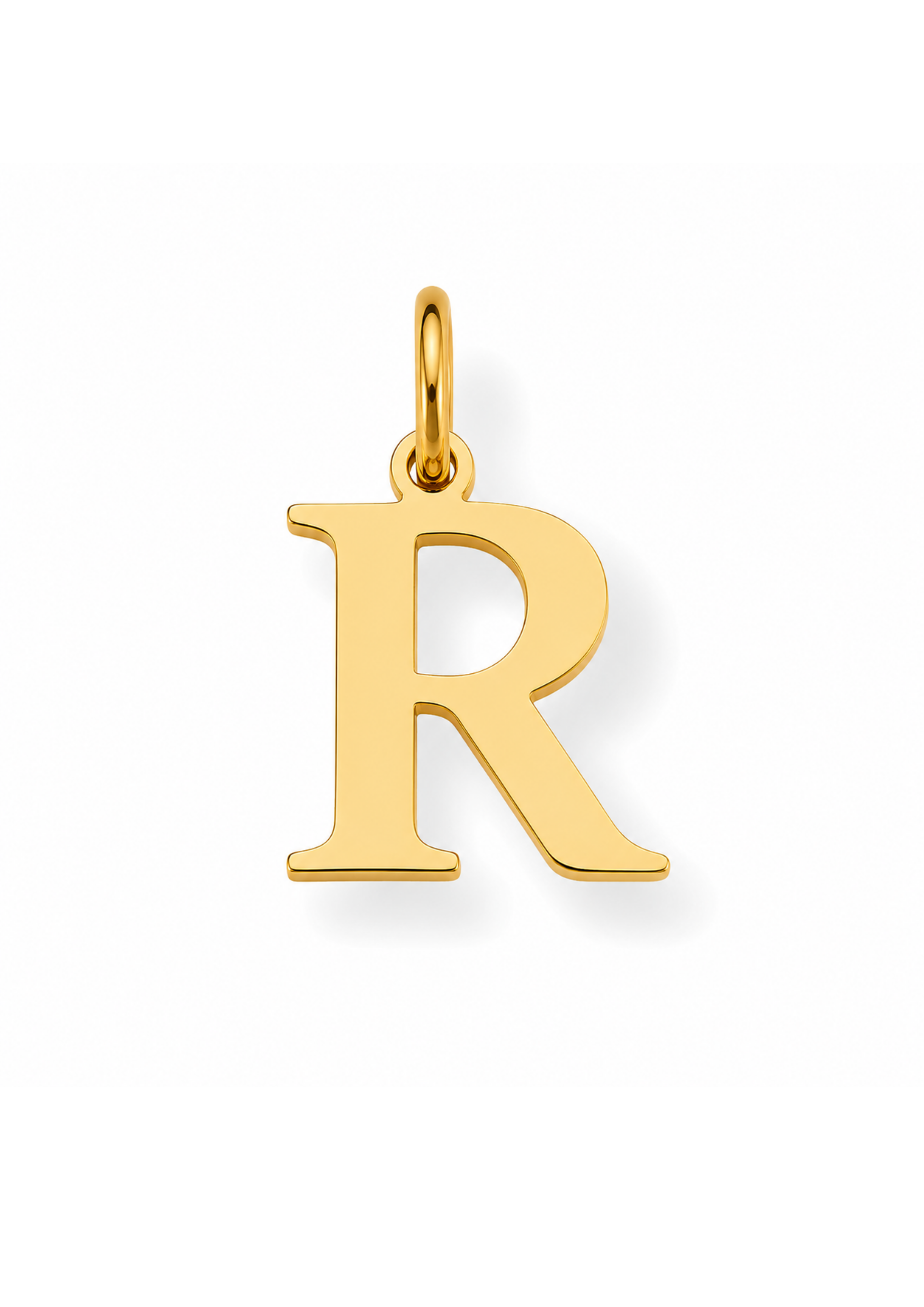 Essential Letter Charm I Gold