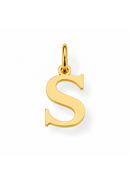 Essential Letter Charm I Gold
