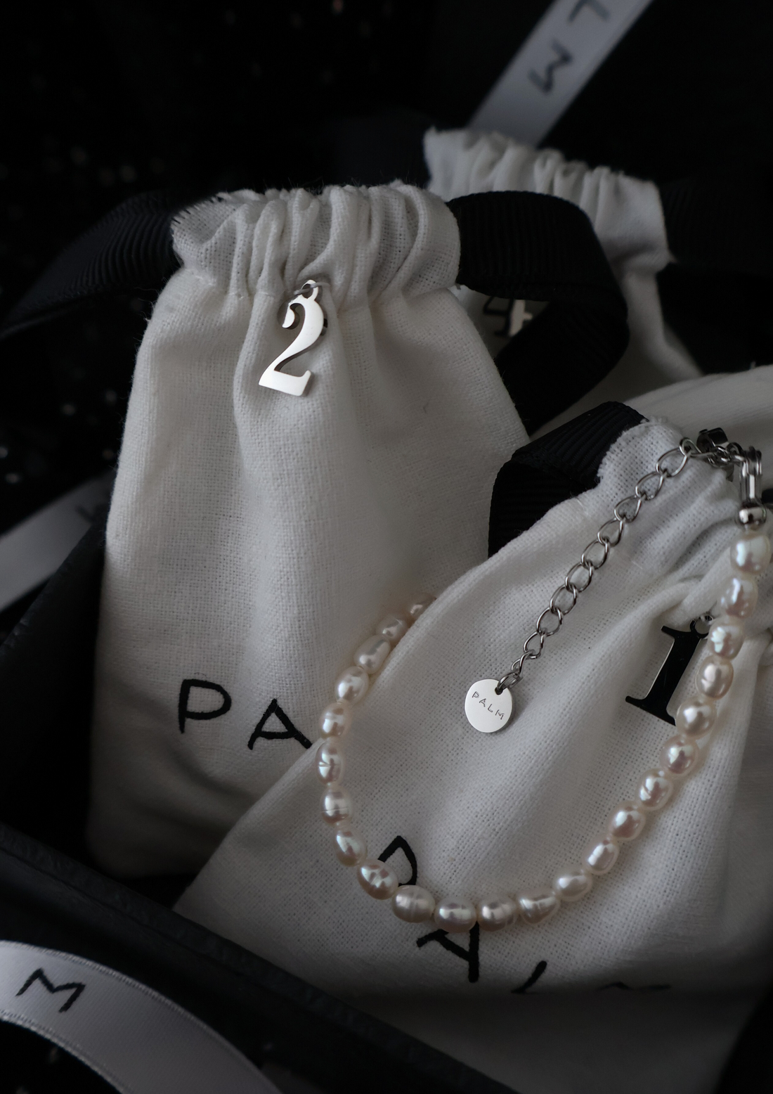 Silver Advent No.2 - Freshwater Pearl Box I SILBER