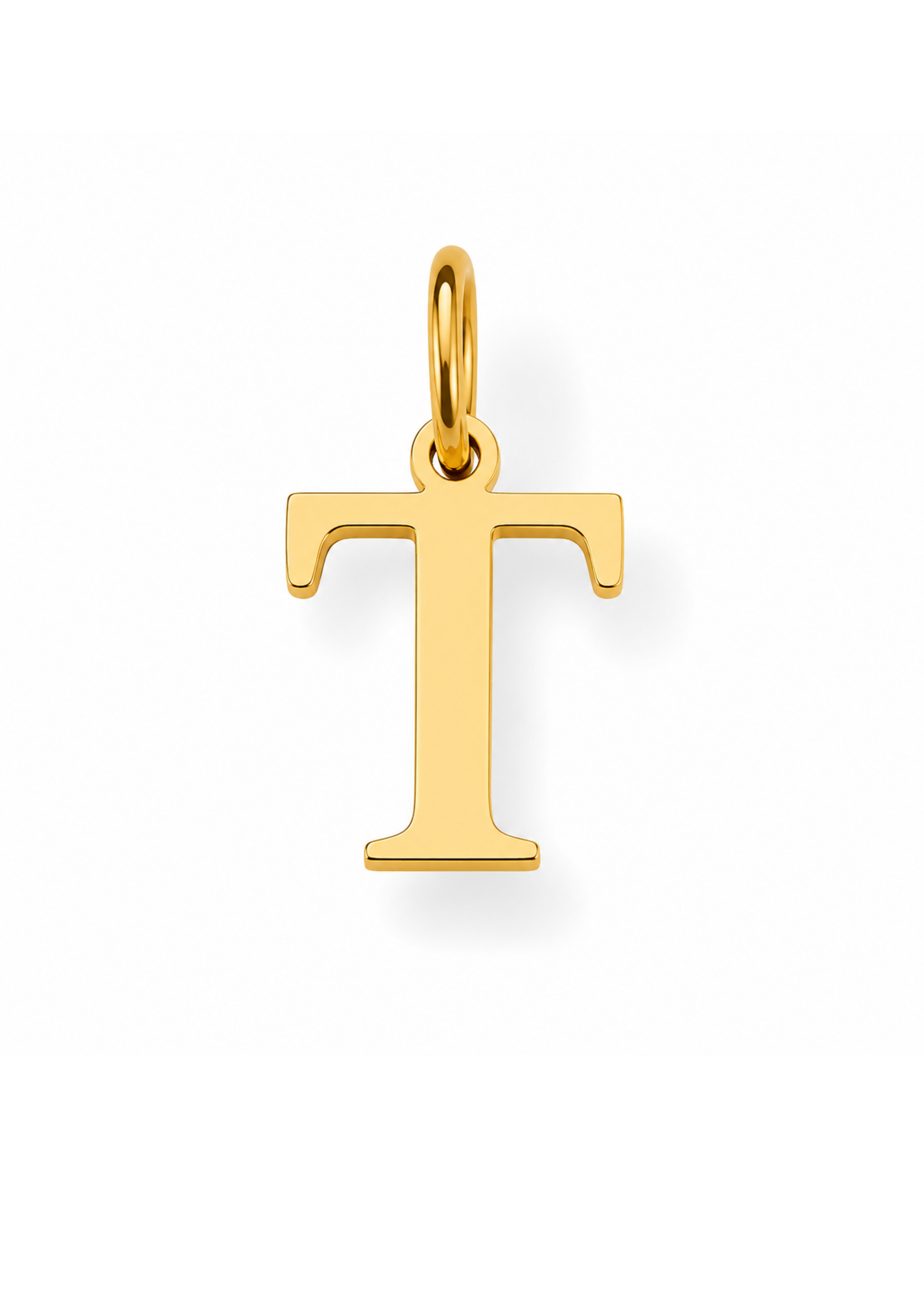 Essential Letter Charm I Gold