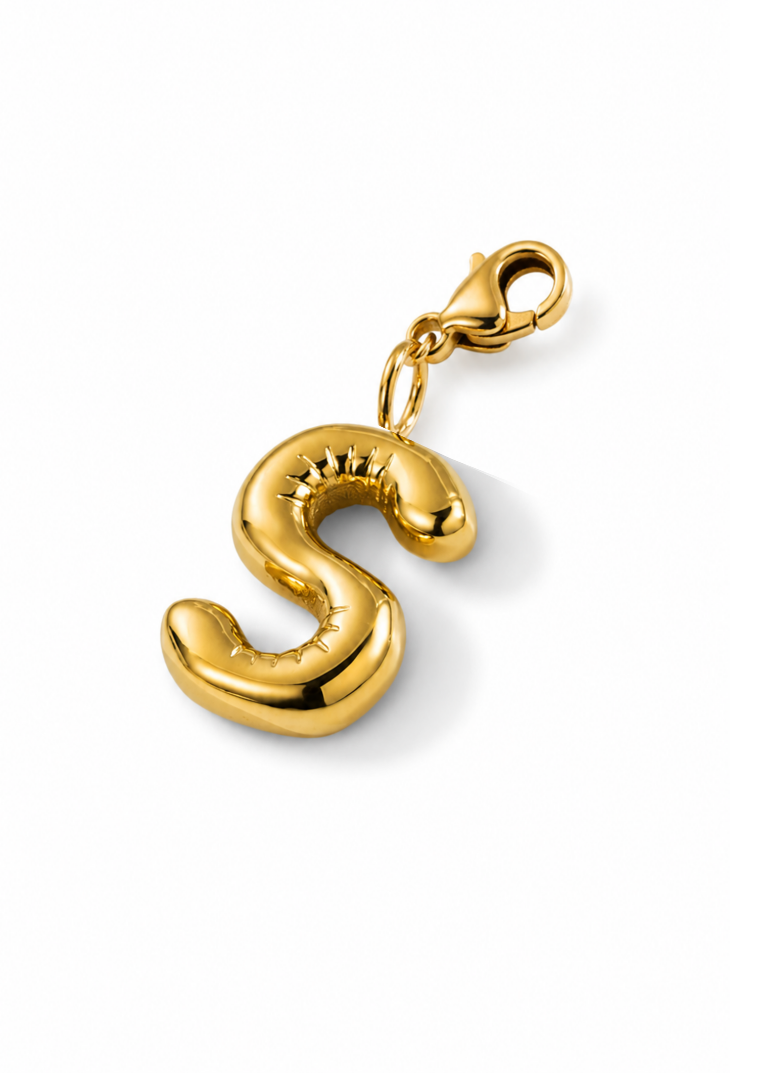 Letter Charm I Gold