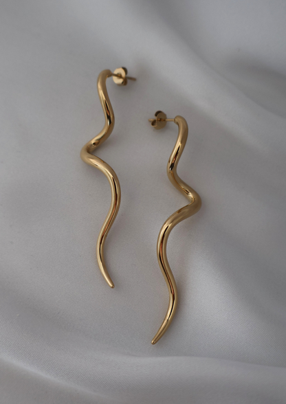 Sway Ohrstecker I Gold