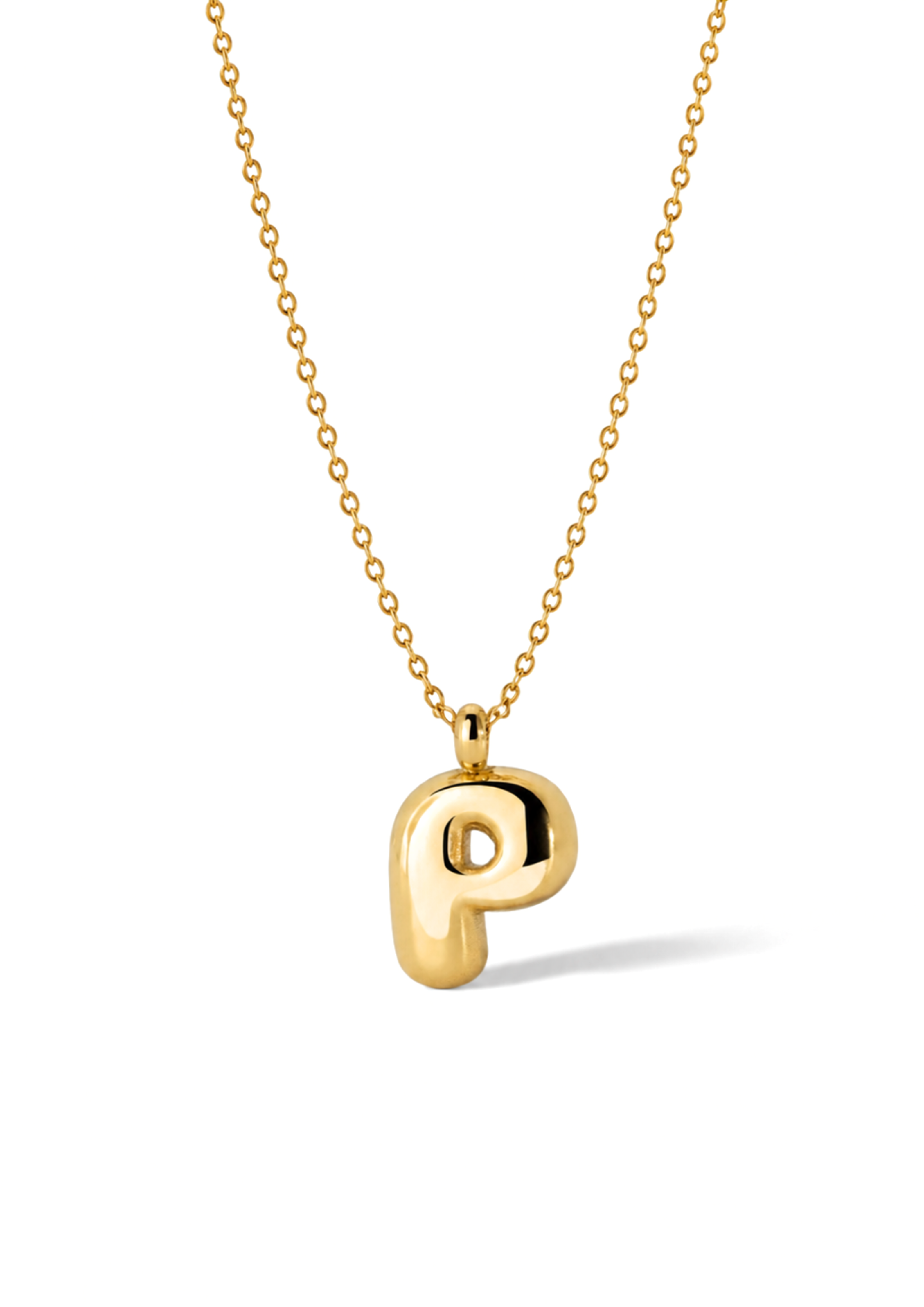 Letter Necklace | Gold