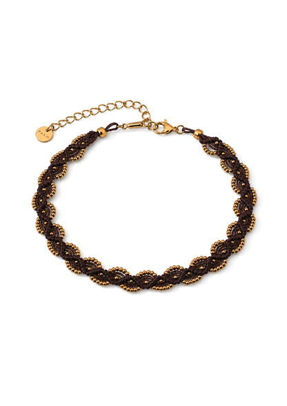 Boho Beach Fusskettchen I Gold