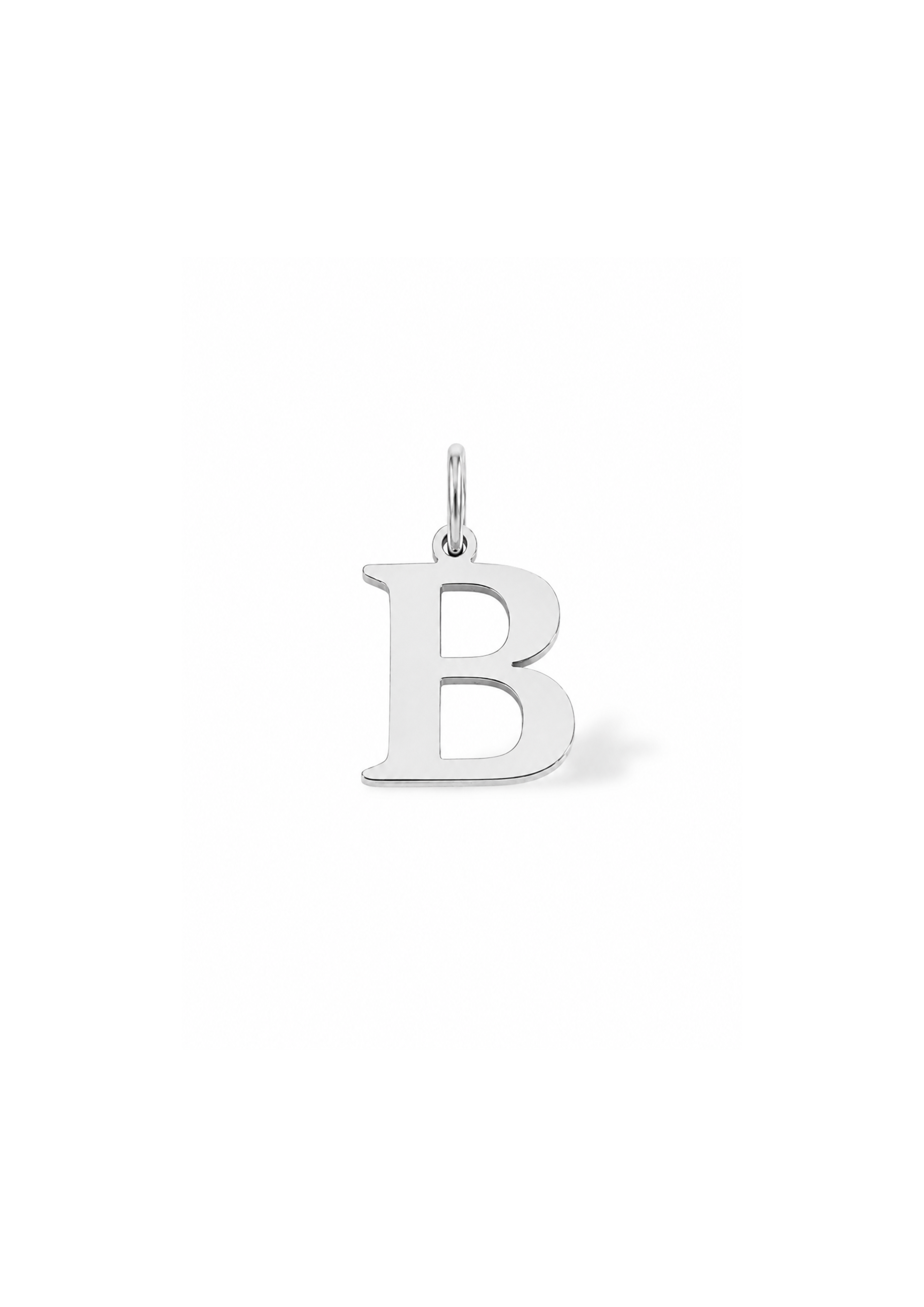 Essential Letter Charm I Silber