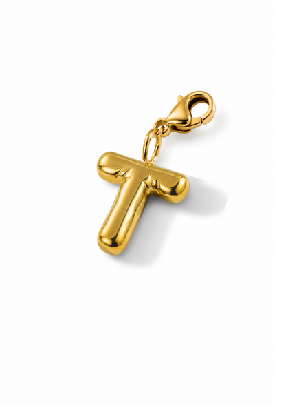Letter Charm I Gold