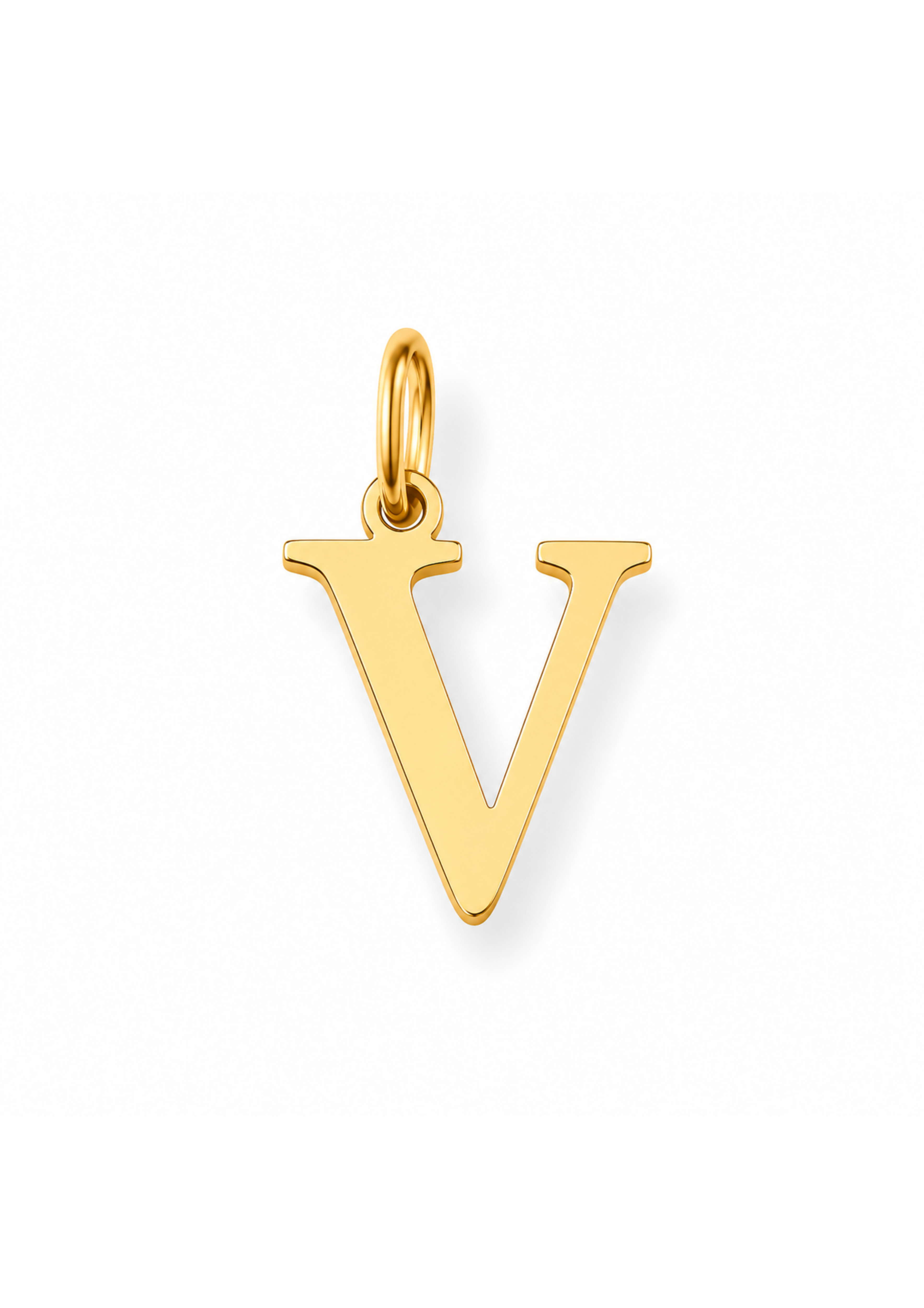 Essential Letter Charm I Gold