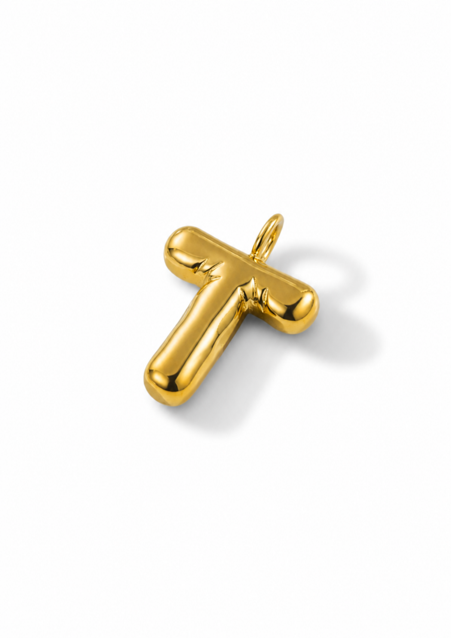 Letter Charm I Gold