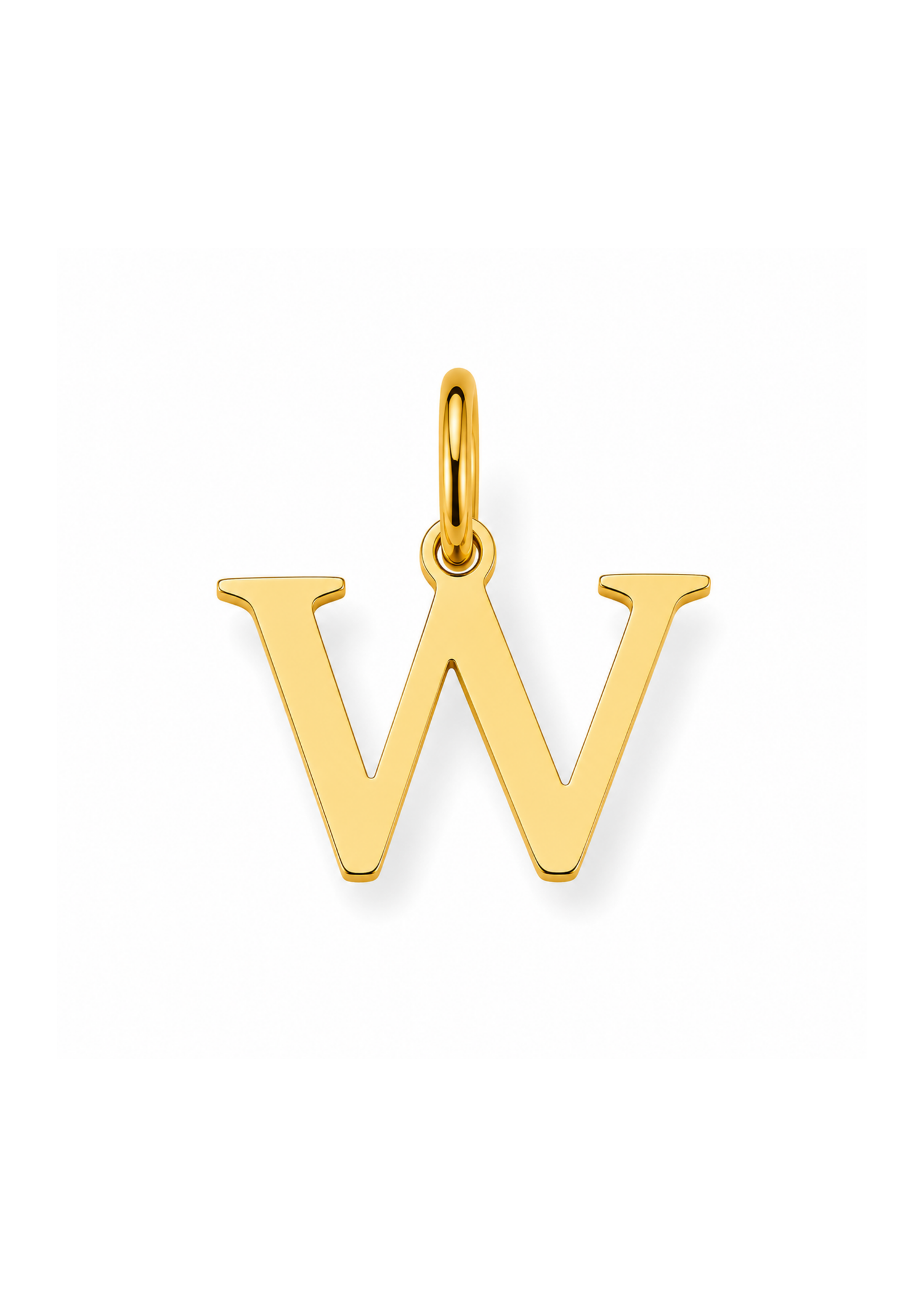 Essential Letter Charm I Gold