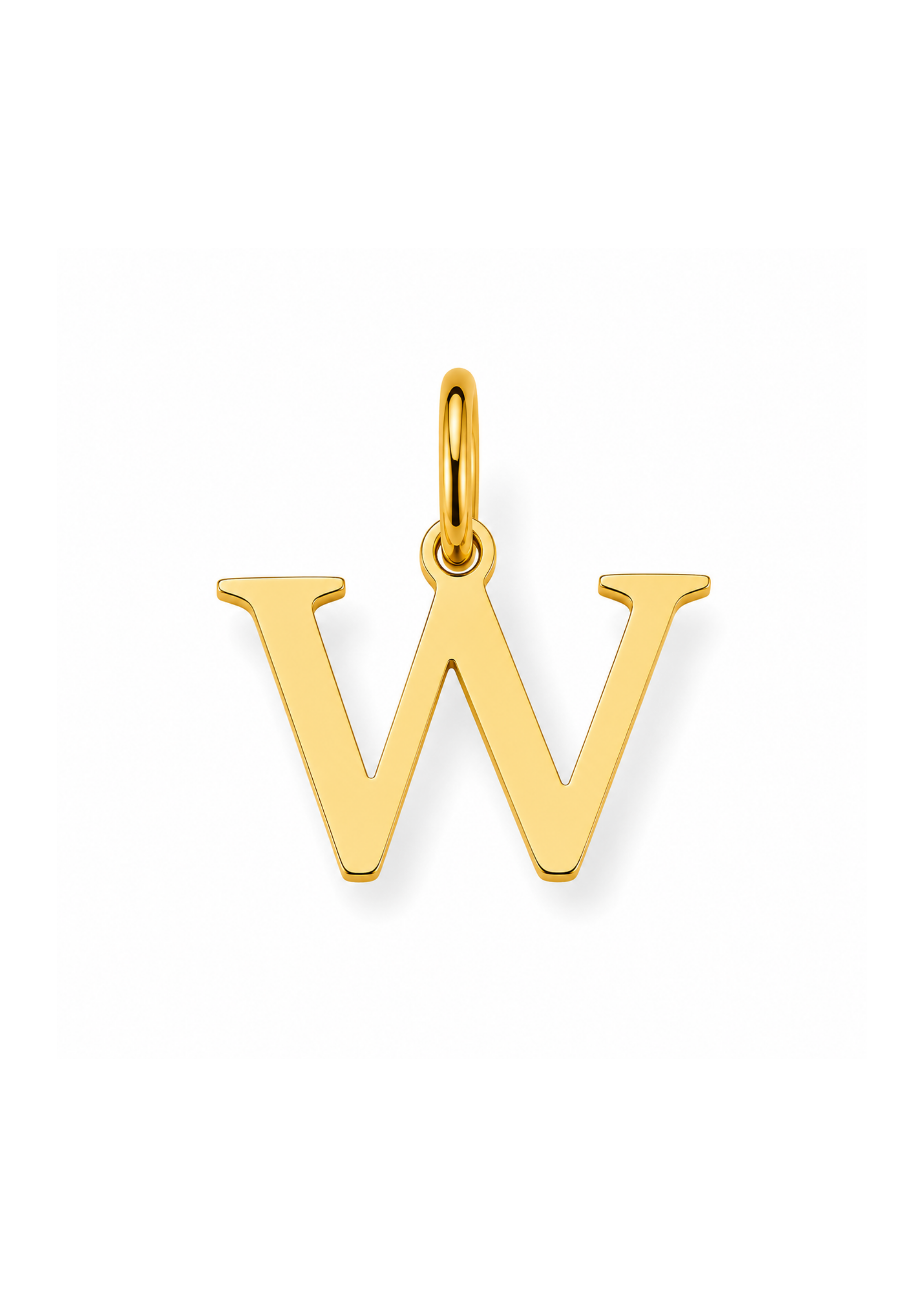 Essential Letter Charm I Gold