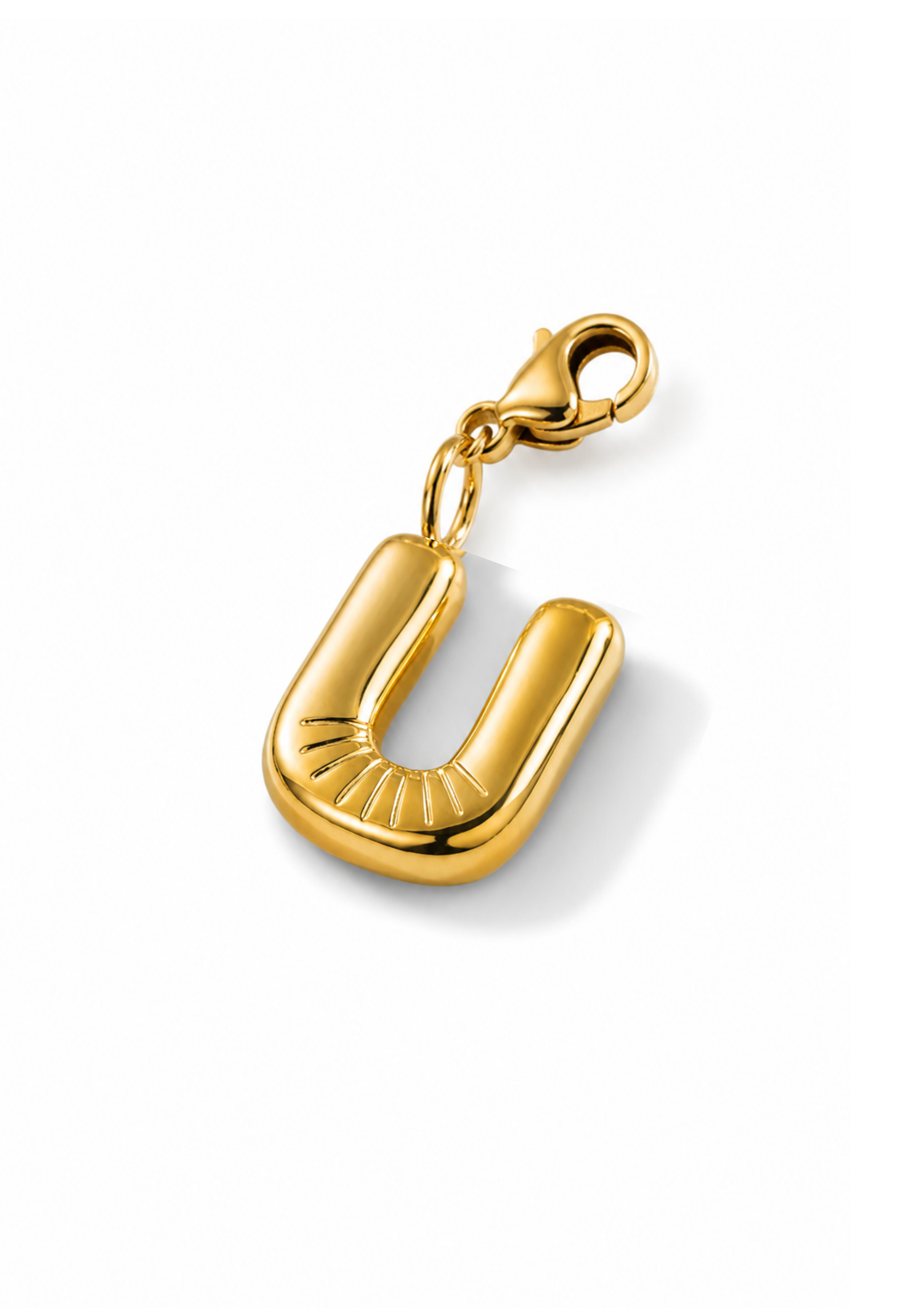 Letter Charm I Gold