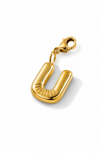 Letter Charm I Gold