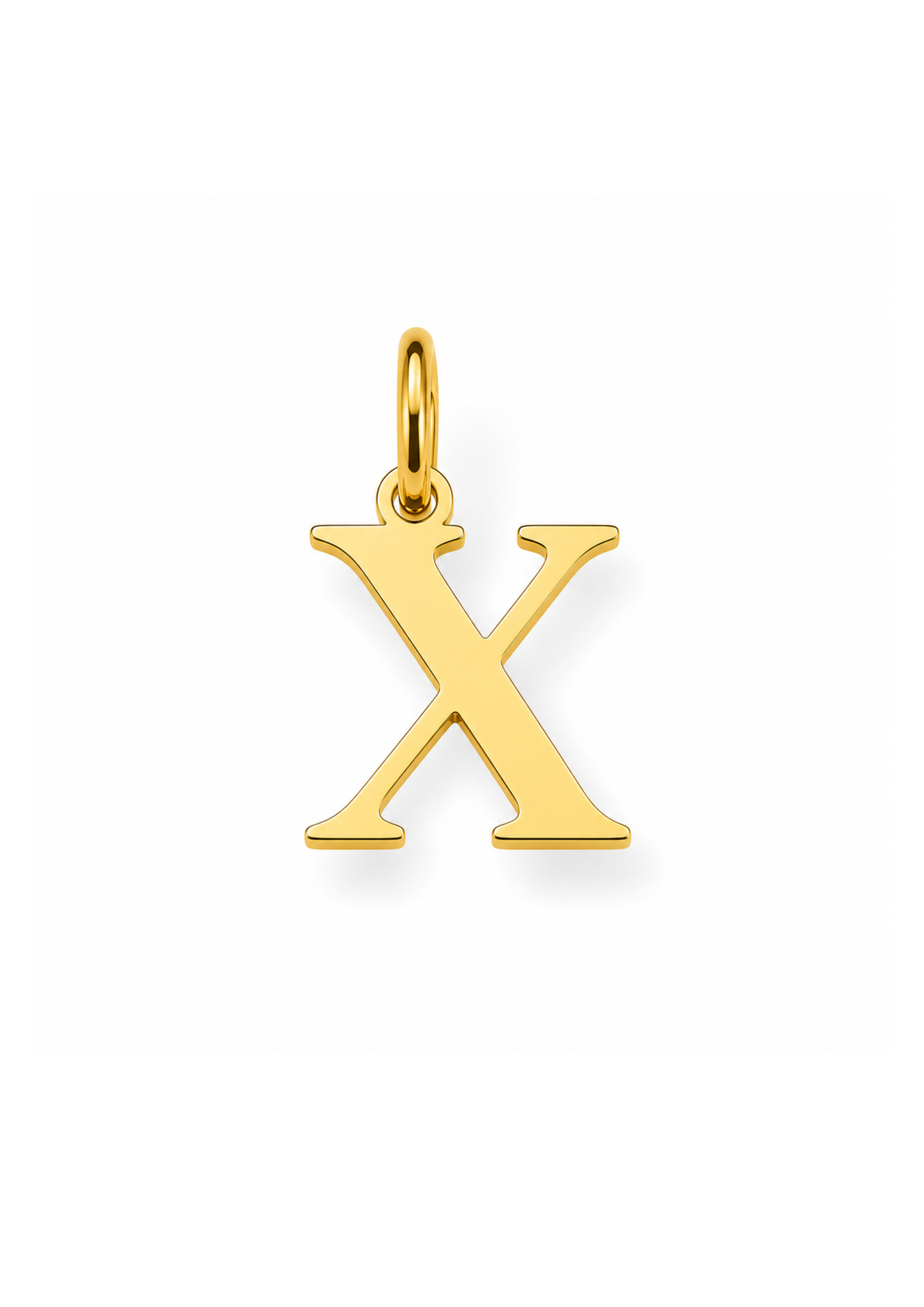 Essential Letter Charm I Gold