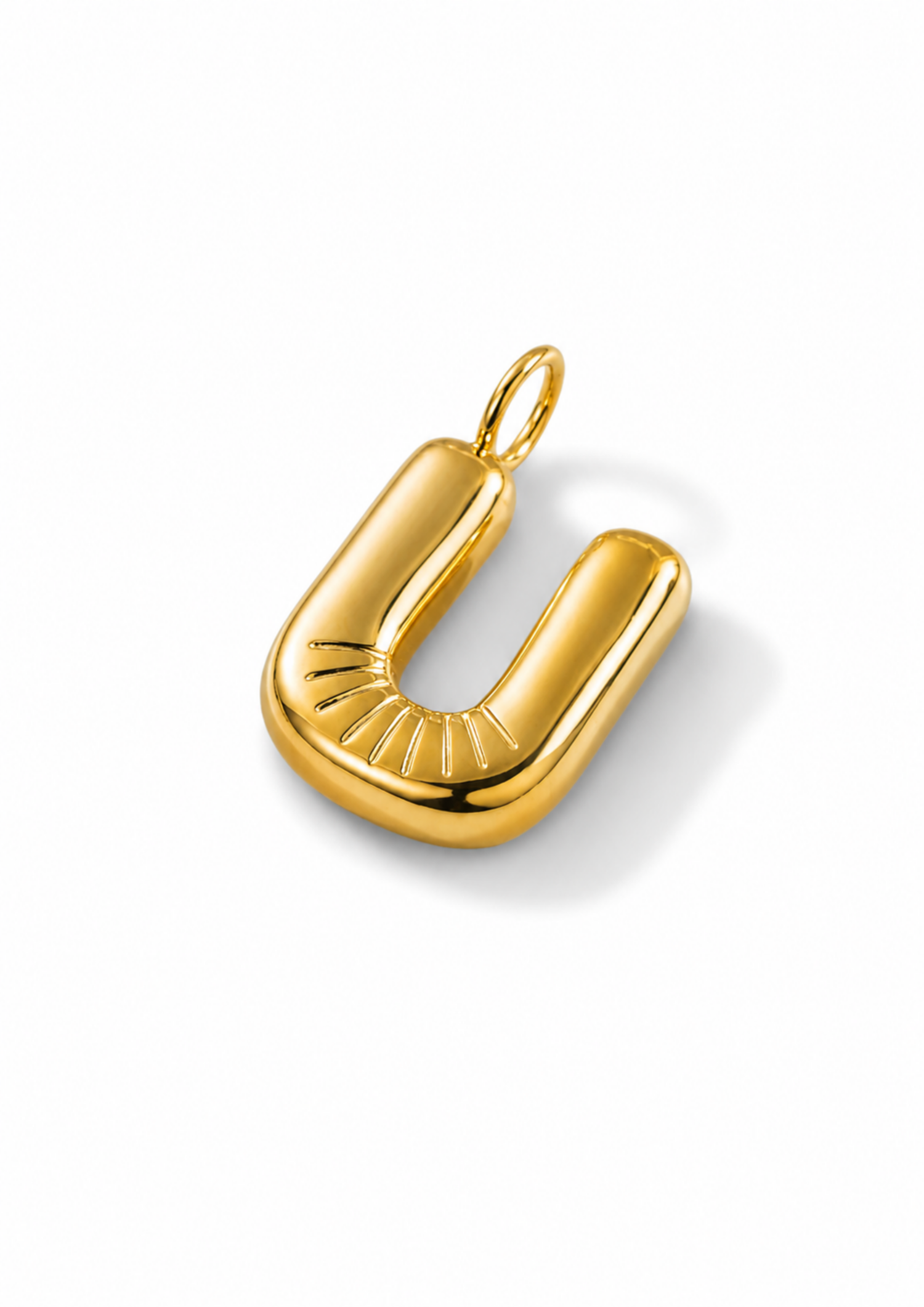 Letter Charm I Gold