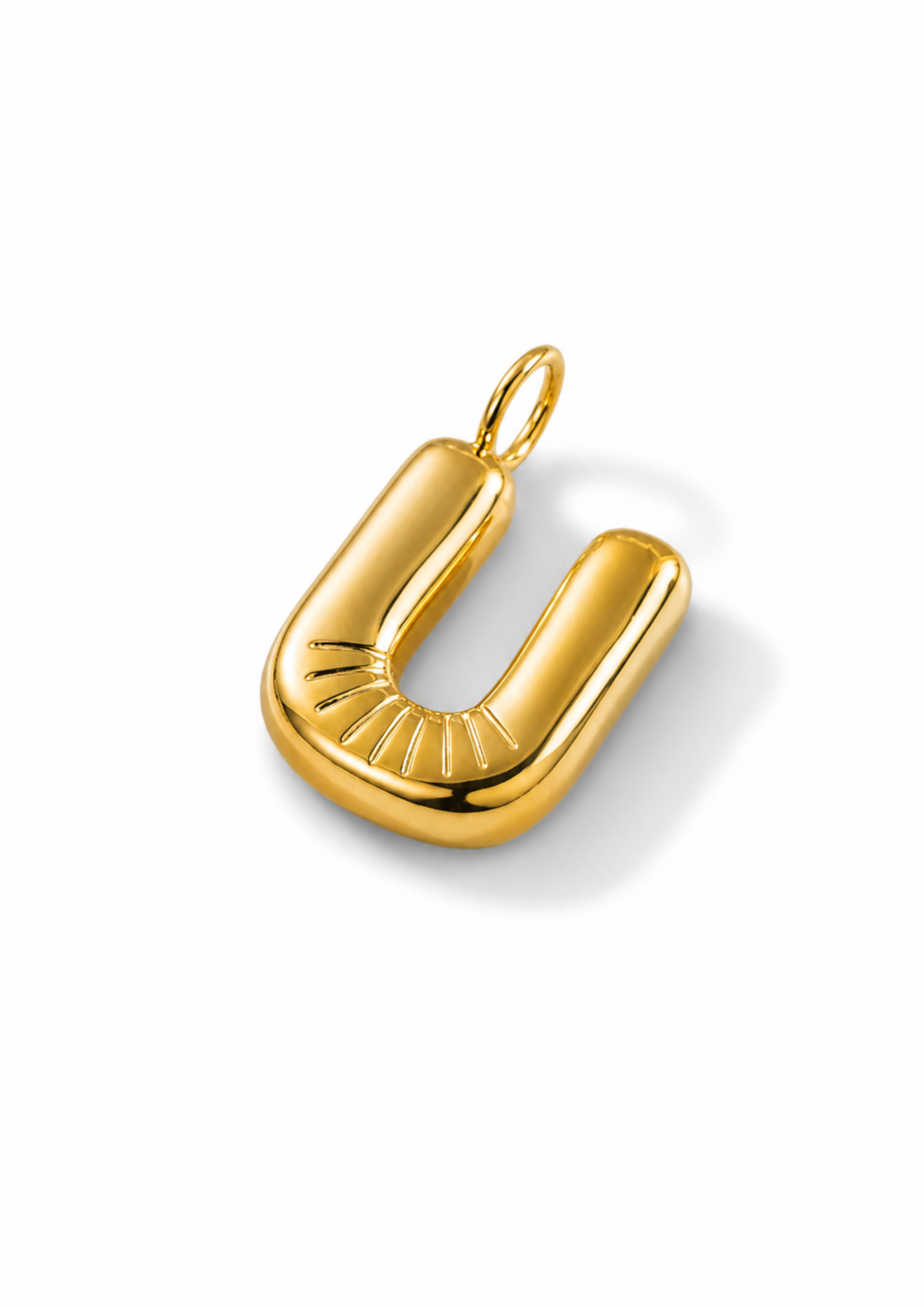 Letter Charm I Gold