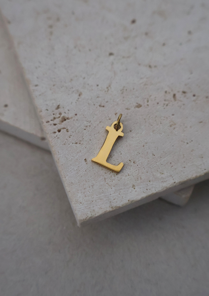 Grace Letter Halskette I GOLD