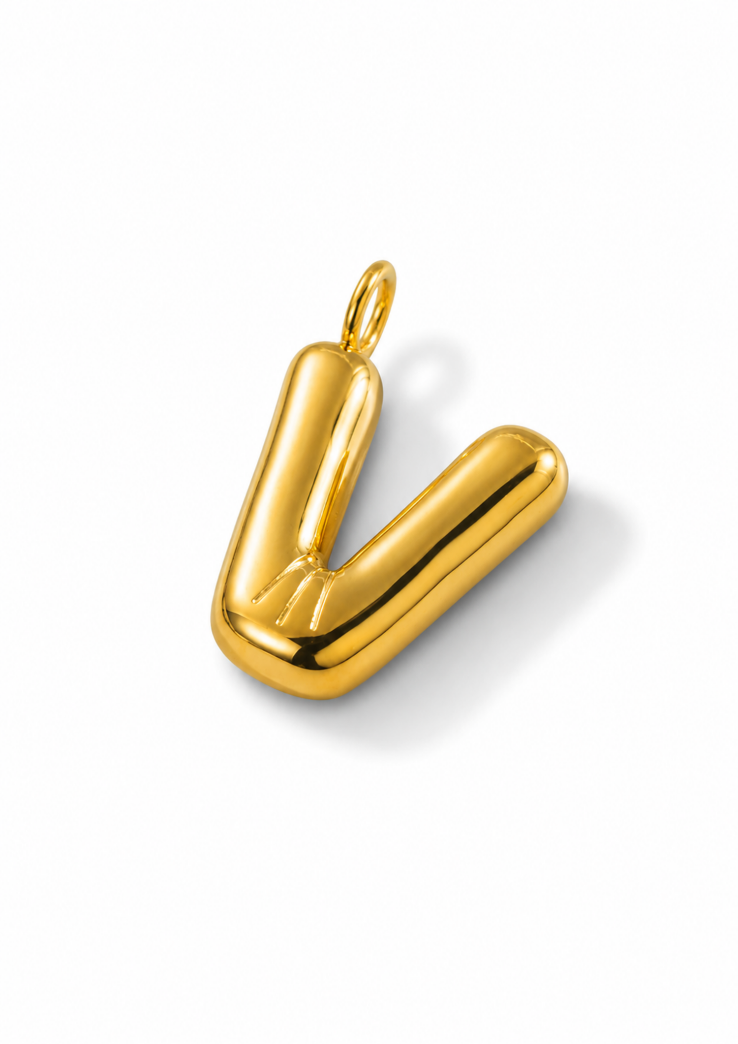 Letter Charm I Gold